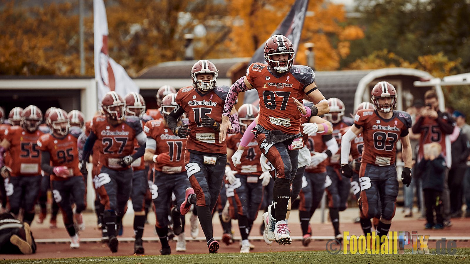 AFCV NRW Verbandsliga Season 2021 Iserlohn Titans vs. Minden Wolves am 16.10.2021 im Hermberg Statdion Süd, Immermannstraße, 58636 Iserlohn, Punkte Endstand 9 : 16.
[Bildnummer: 2021-10-16_0011] - IserlohnTitansVsMindenWolves