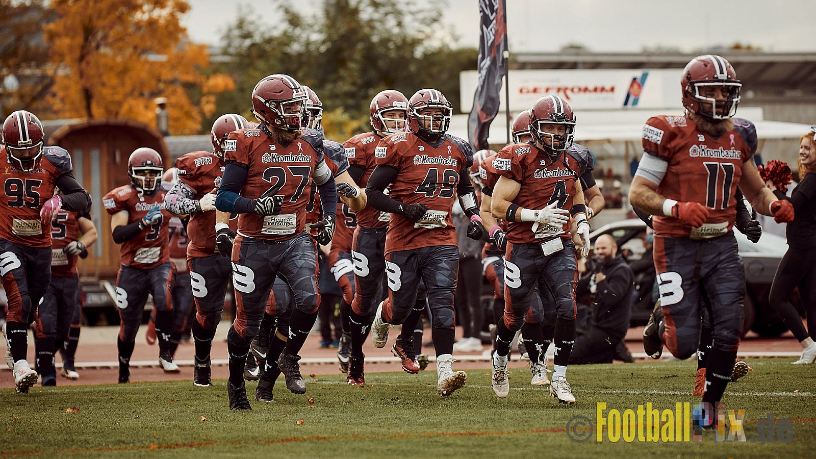 AFCV NRW Verbandsliga Season 2021 Iserlohn Titans vs. Minden Wolves am 16.10.2021 im Hermberg Statdion Süd, Immermannstraße, 58636 Iserlohn, Punkte Endstand 9 : 16.
[Bildnummer: 2021-10-16_0024] - IserlohnTitansVsMindenWolves