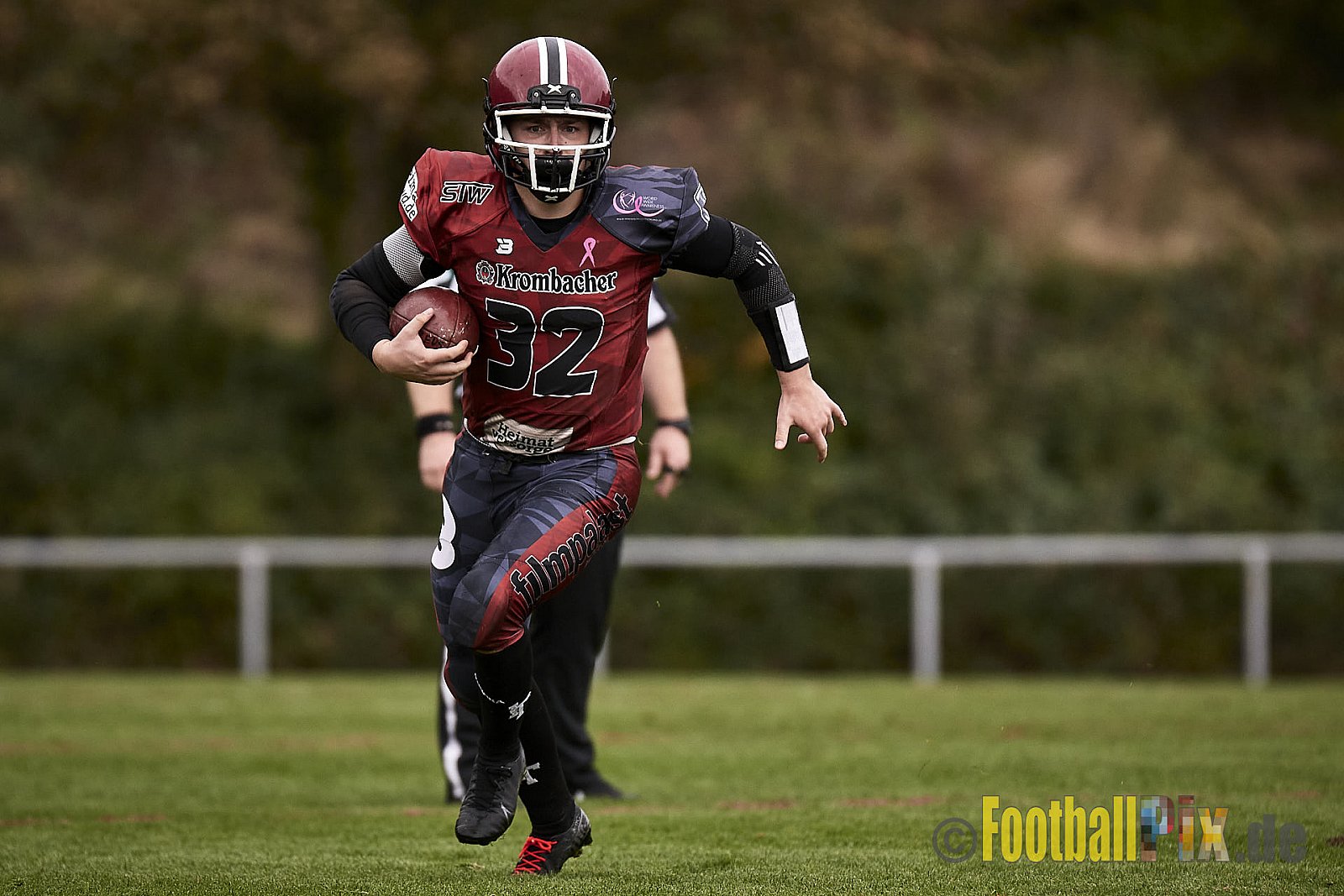 AFCV NRW Verbandsliga Season 2021 Iserlohn Titans vs. Minden Wolves am 16.10.2021 im Hermberg Statdion Süd, Immermannstraße, 58636 Iserlohn, Punkte Endstand 9 : 16.
[Bildnummer: 2021-10-16_0212] - IserlohnTitansVsMindenWolves