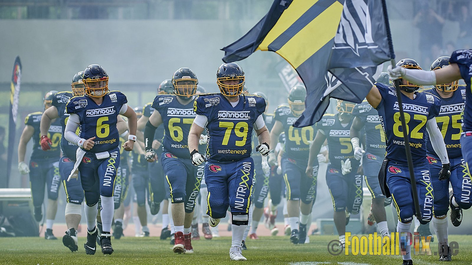 GFL2 Season 2022 Assindia Cardinals vs. Paderborn Dolphins am 22.05.2022 im Stadion Am Hallo, 45141 Essen. Spiel Endstand 14 : 31. Bildnummer: 2022-05-22_0014 - AssindiaCardinalsVsPaderbornDolphins