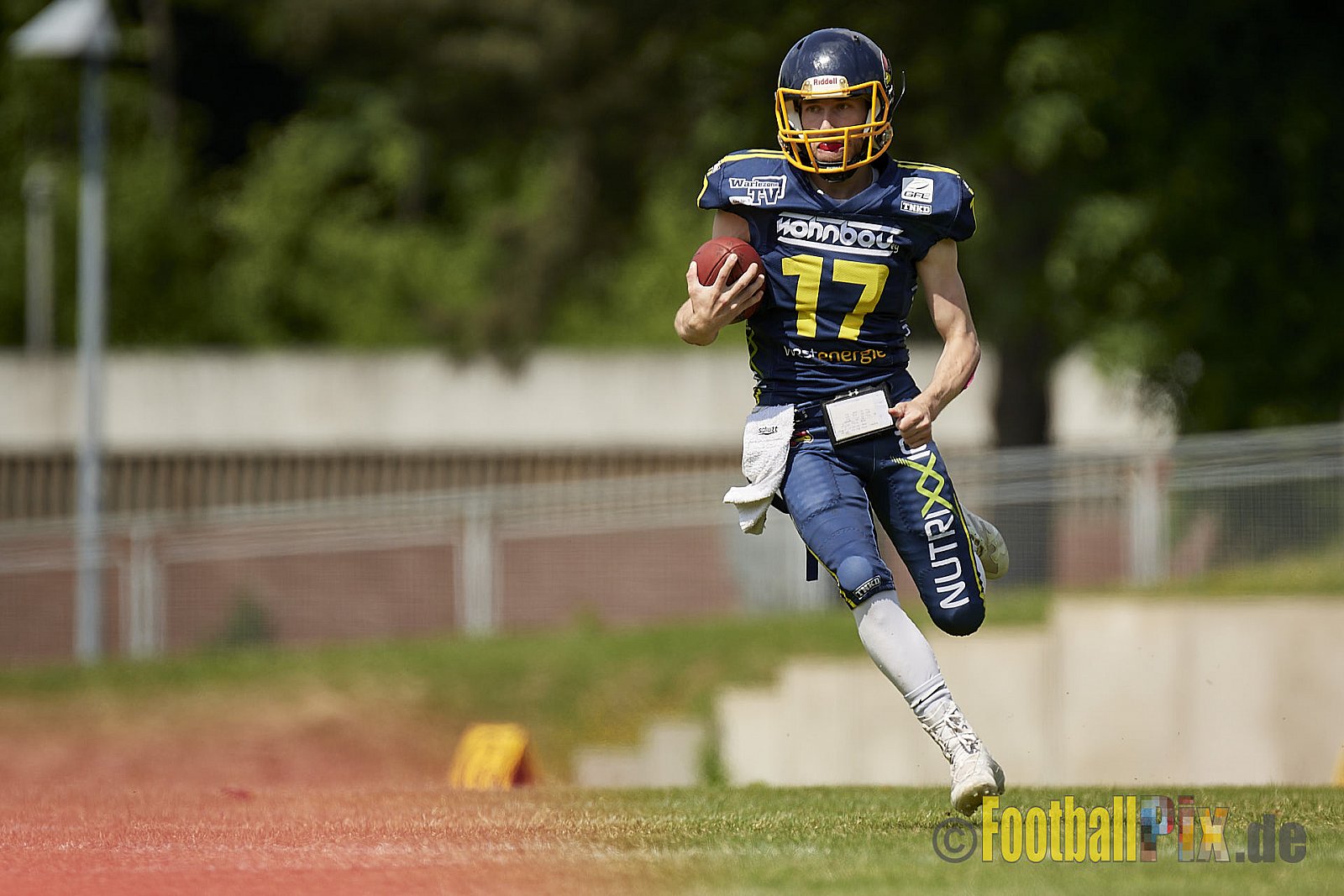 GFL2 Season 2022 Assindia Cardinals vs. Paderborn Dolphins am 22.05.2022 im Stadion Am Hallo, 45141 Essen. Spiel Endstand 14 : 31. Bildnummer: 2022-05-22_0095 - AssindiaCardinalsVsPaderbornDolphins
