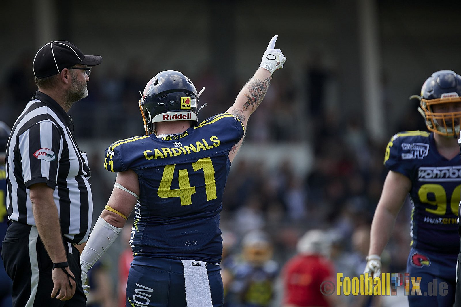 GFL2 Season 2022 Assindia Cardinals vs. Paderborn Dolphins am 22.05.2022 im Stadion Am Hallo, 45141 Essen. Spiel Endstand 14 : 31. Bildnummer: 2022-05-22_0250 - AssindiaCardinalsVsPaderbornDolphins