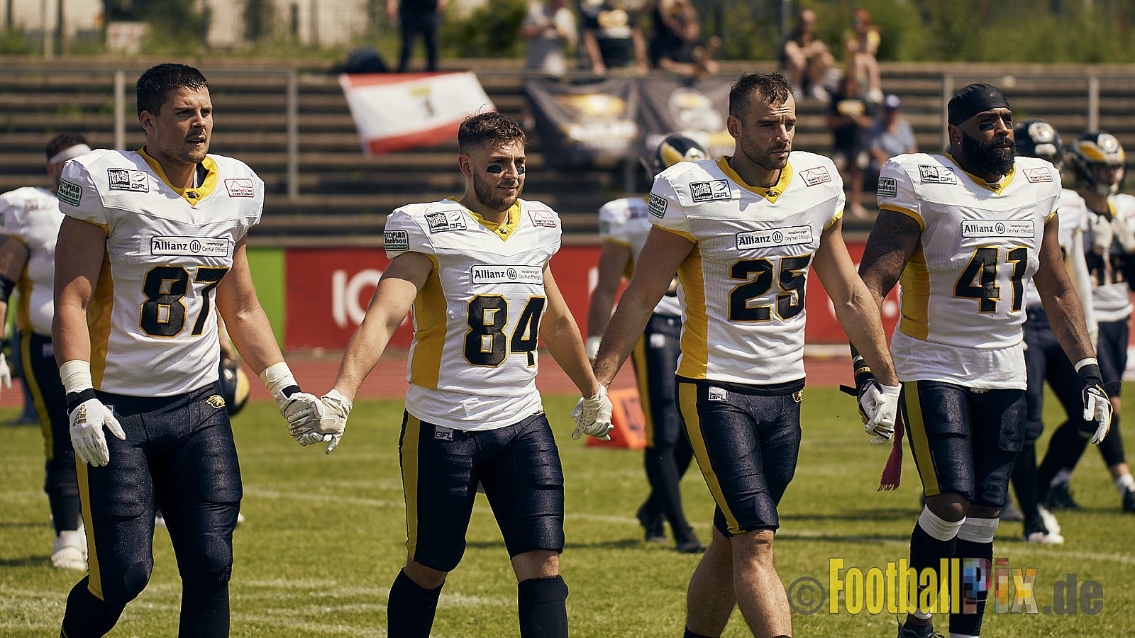 GFL Season 2022 Düsseldorf Panther vs. Berlin Adler am 4.06.2022 im Stadion VfL Benrath, Karl-Hohmann-Straße 70, 40597 Düsseldorf. Spiel Endstand 0 : 21. Bildnummer: 2022-06-04_0111 - DPantherVsBerlinAdler