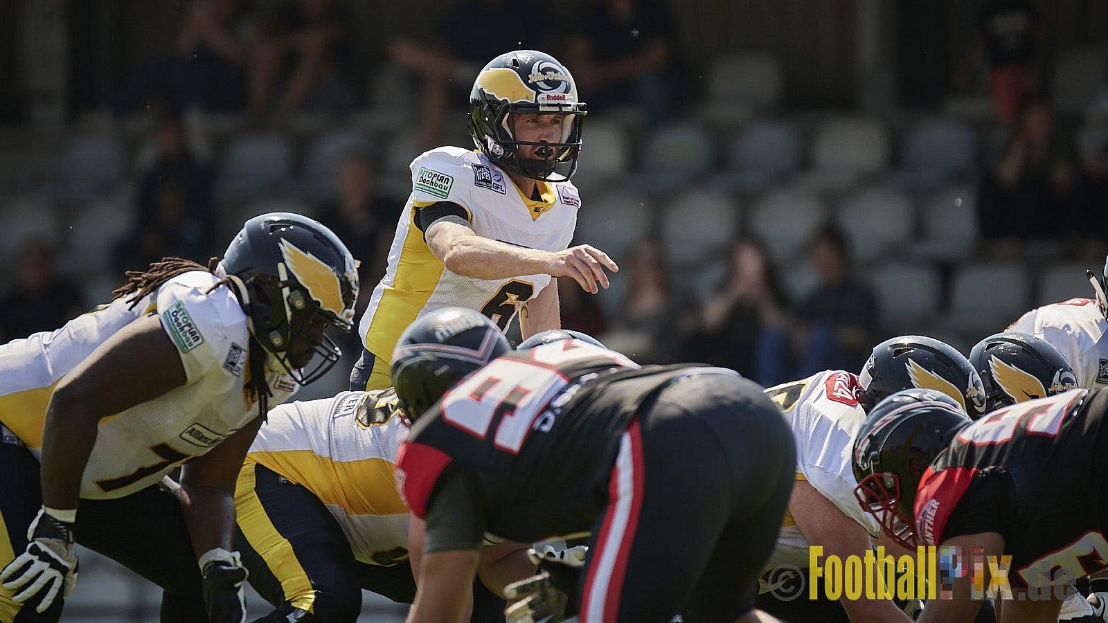 GFL Season 2022 Düsseldorf Panther vs. Berlin Adler am 4.06.2022 im Stadion VfL Benrath, Karl-Hohmann-Straße 70, 40597 Düsseldorf. Spiel Endstand 0 : 21. Bildnummer: 2022-06-04_0249 - DPantherVsBerlinAdler