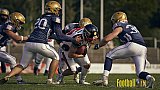 Spiel der GFL Season 2022 Düsseldorf Panther vs. Dresden Monarchs am 30.07.2022 im Stadion VfL Benrath, Karl-Hohmann-Straße 70, 40597 Düsseldorf, Punkte Endstand 00 : 21.
[Bildnummer: 2022-07-30_0330] - DPantherVsDresdenMonarchs