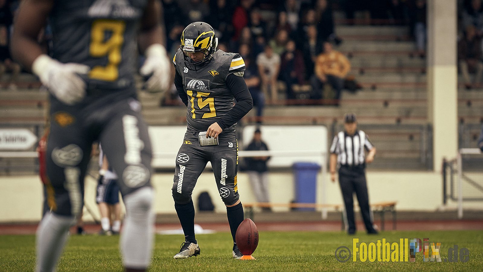 AFCV NRW Oberliga Season 2022 Remscheid Amboss vs. Krefeld Ravens am 15.10.2022 im Stadion Reinshagen Stadion, Wallburgstraße 25, 42857 Remscheid, Punkte Endstand 00 : 28.
[Bildnummer: 2022-10-15_0099] - RemscheidAmbossVsKrefeldRavens