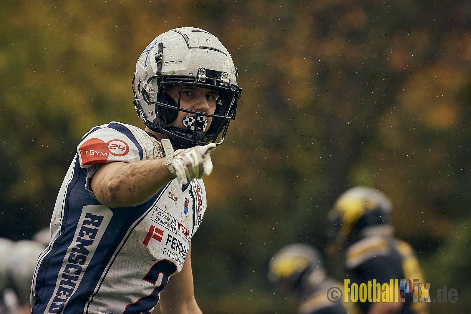 AFCV NRW Oberliga Season 2022 Remscheid Amboss vs. Krefeld Ravens am 15.10.2022 im Stadion Reinshagen Stadion, Wallburgstraße 25, 42857 Remscheid, Punkte Endstand 00 : 28.
[Bildnummer: 2022-10-15_0156] - RemscheidAmbossVsKrefeldRavens