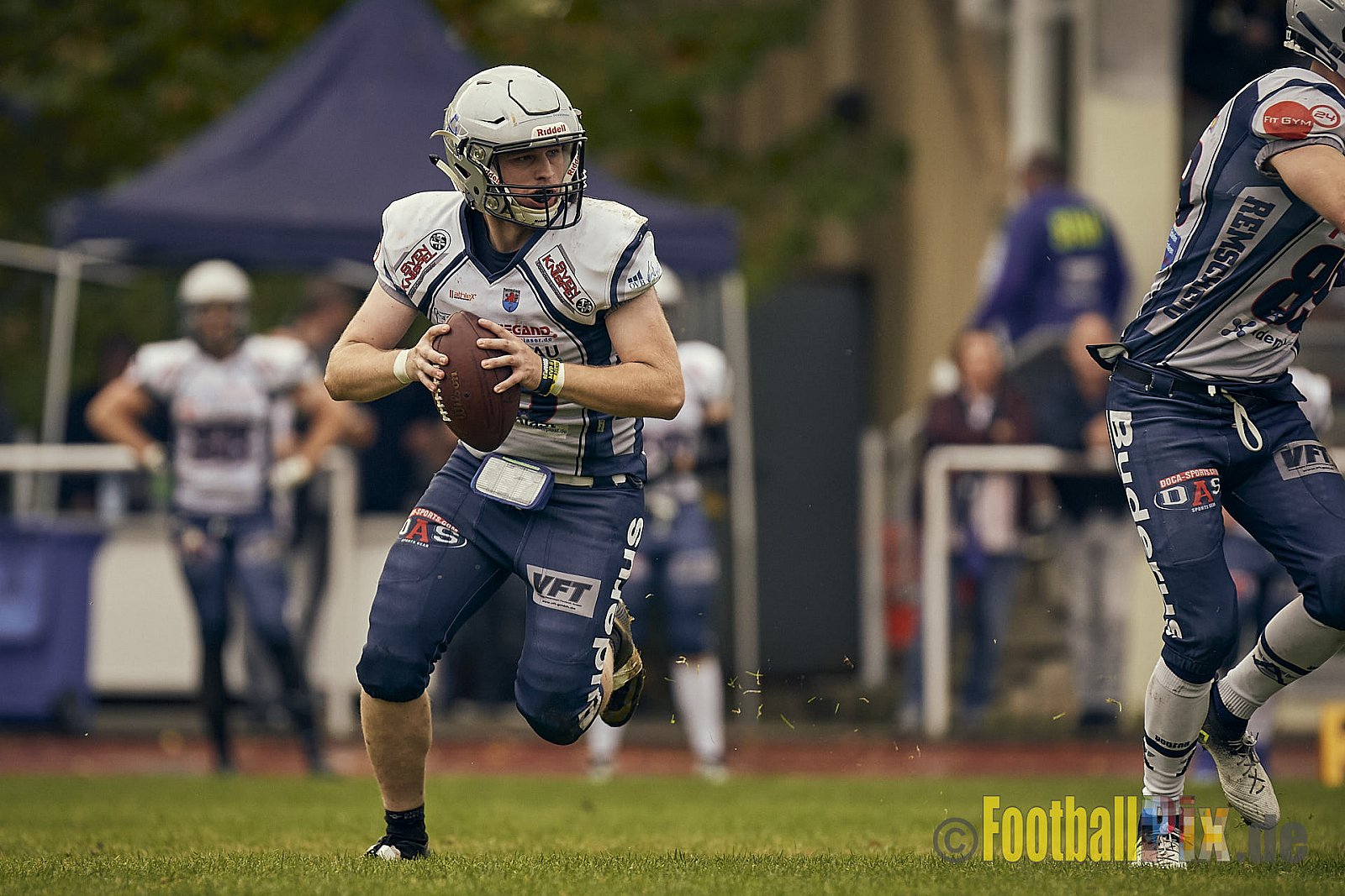 AFCV NRW Oberliga Season 2022 Remscheid Amboss vs. Krefeld Ravens am 15.10.2022 im Stadion Reinshagen Stadion, Wallburgstraße 25, 42857 Remscheid, Punkte Endstand 00 : 28.
[Bildnummer: 2022-10-15_0271] - RemscheidAmbossVsKrefeldRavens