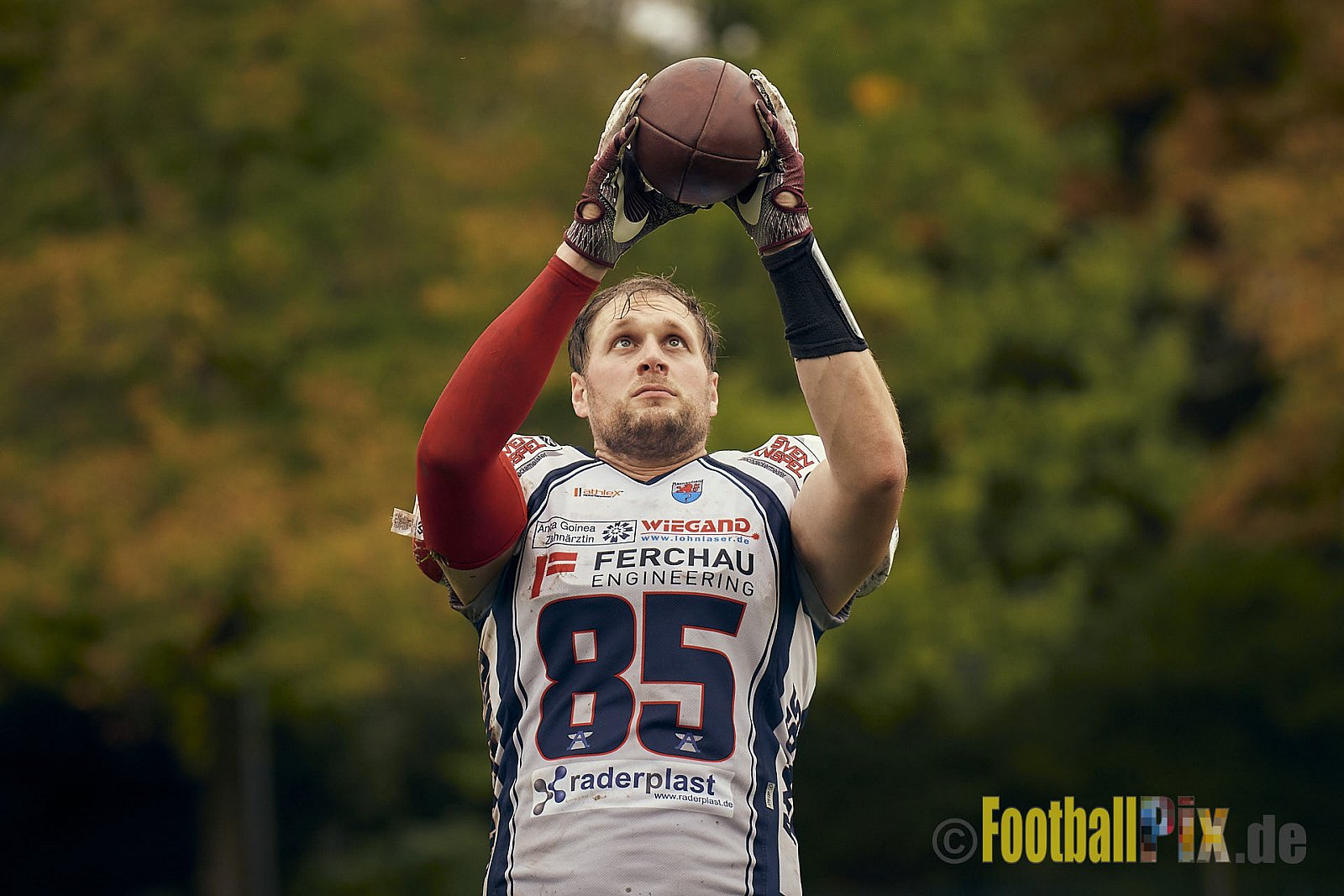 AFCV NRW Oberliga Season 2022 Remscheid Amboss vs. Krefeld Ravens am 15.10.2022 im Stadion Reinshagen Stadion, Wallburgstraße 25, 42857 Remscheid, Punkte Endstand 00 : 28.
[Bildnummer: 2022-10-15_0533] - RemscheidAmbossVsKrefeldRavens