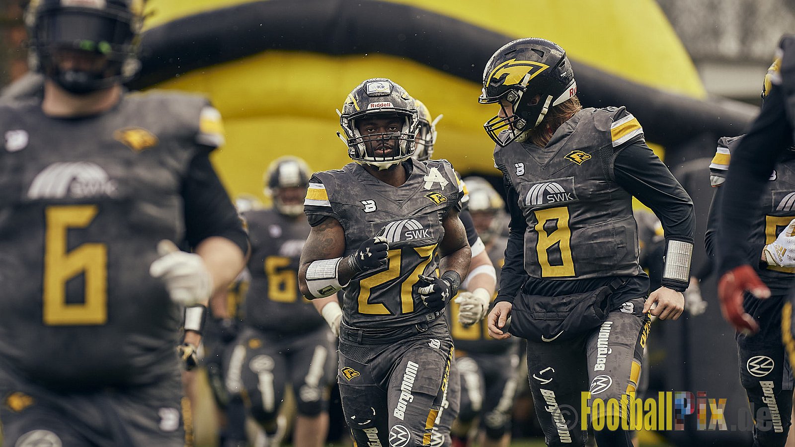 Preseason Game 2023 Krefeld Ravens vs. Troisdorf Jets am 25.03.2023 im Stadion BSA Sprödental. Die Adresse: BeziBSA Sprödental, Sprödentalstr. 15, 47799 Krefeld. Punkte Endstand 12 : 07. Bildnummer: 2023-03-25_0028 - KrefeldRavensVsTroisdorfJets