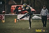 Preseason Game 2023 Krefeld Ravens vs. Troisdorf Jets am 25.03.2023 im Stadion BSA Sprödental. Die Adresse: BeziBSA Sprödental, Sprödentalstr. 15, 47799 Krefeld. Punkte Endstand 12 : 07. Bildnummer: 2023-03-25_0074 - KrefeldRavensVsTroisdorfJets
