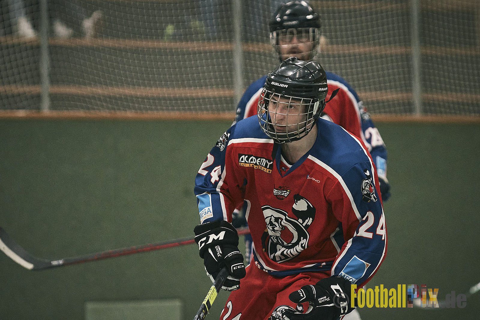 ISHD Inliner Hockey LLR Monheim Skunks I vs. Hilden Flames II am 14.05.2023 im Stadion Sporthalle Sandberg, Falkenstr., 40789 Monheim, Punkte Endstand 9 : 8. - IshdMonheimSkunksVsHildenFlames2