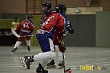 ISHD Inliner Hockey LLR Monheim Skunks I vs. Hilden Flames II am 14.05.2023 im Stadion Sporthalle Sandberg, Falkenstr., 40789 Monheim, Punkte Endstand 9 : 8. - IshdMonheimSkunksVsHildenFlames2