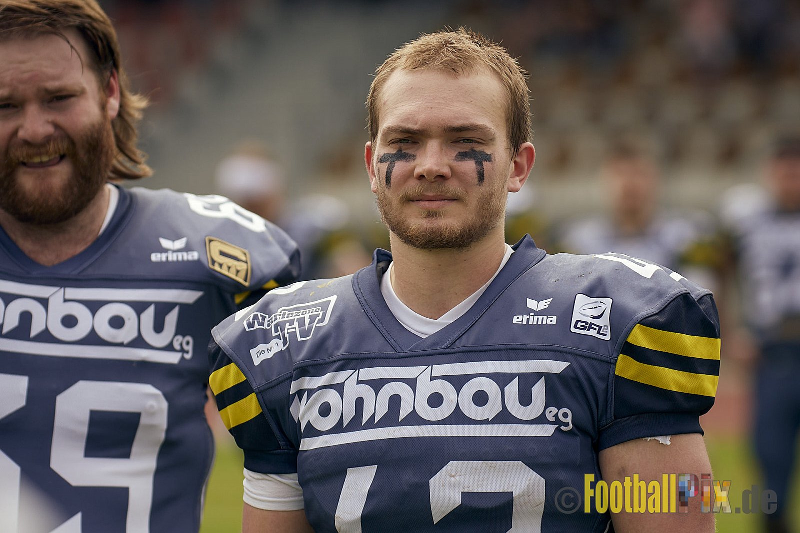 AFCV Regionalliga Season 2023 Essen Assindia Cardinals vs. Bonn Gamecocks am 21.05.2023 im Stadion am Hallo, Hallostraße 50, 45141 Essen, Punkte Endstand: 20 : 28
[Bildnummer: 2023-05-21_0058] - EssenAssindiaCardinalsVsBonnGamecocks