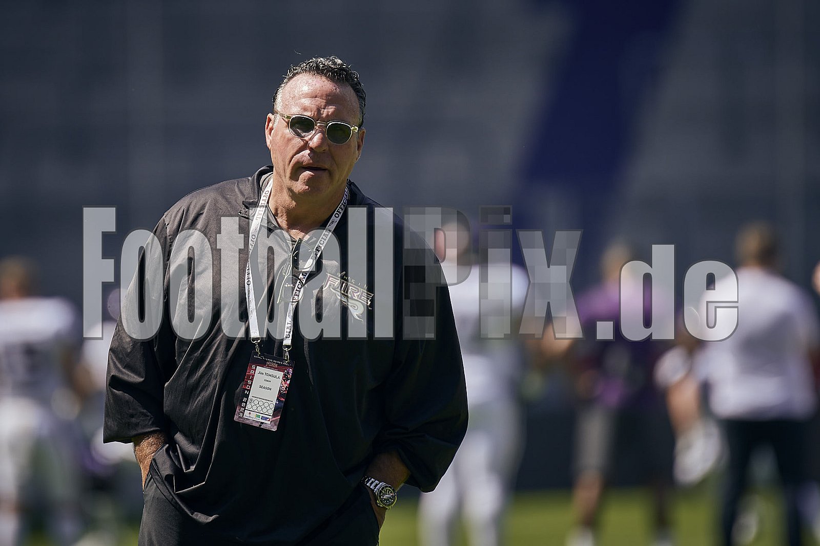 Die 1.Spielwoche der European League of Football (ELF) Season 2023 Rhein Fire vs. Frankfurt Galaxy  am 4.06.2023 im Stadion Schauinsland-Reisen-Arena, Margaretenstraße 5-7, 47055 Duisburg. Punkte Endstand 33 : 9. 
Bildnummer: 2023-06-04_0021 - ELF FrankfurtGalaxy@RheinFire