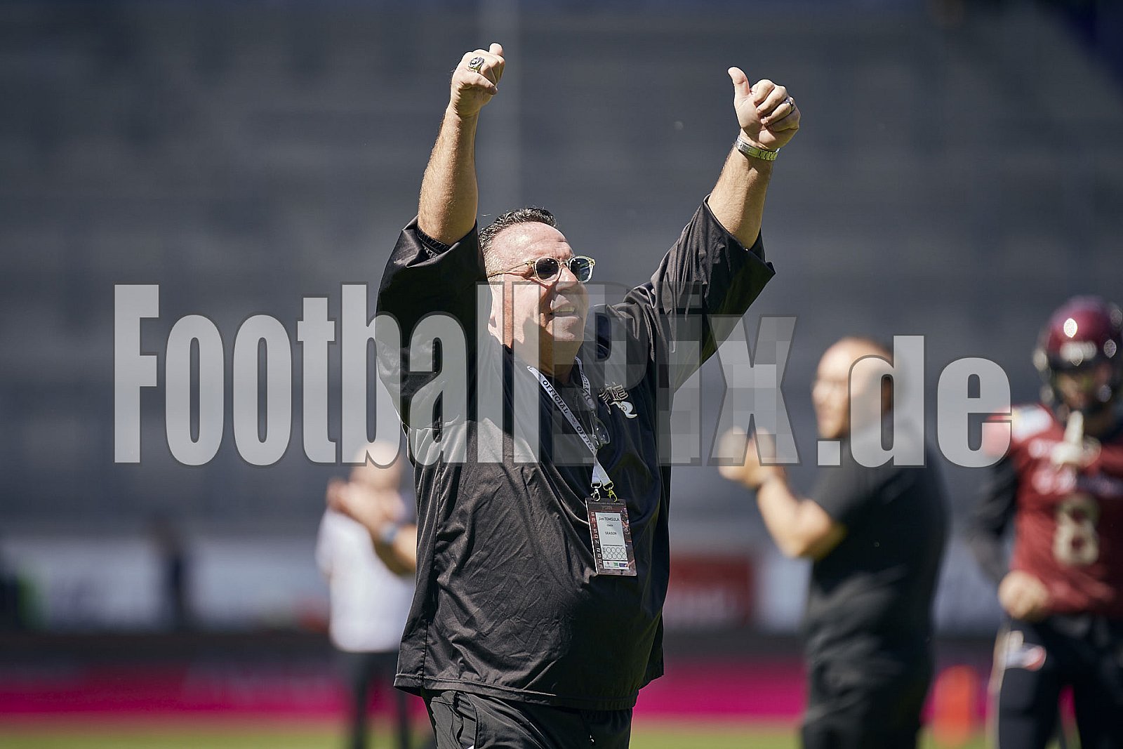 Die 1.Spielwoche der European League of Football (ELF) Season 2023 Rhein Fire vs. Frankfurt Galaxy  am 4.06.2023 im Stadion Schauinsland-Reisen-Arena, Margaretenstraße 5-7, 47055 Duisburg. Punkte Endstand 33 : 9. 
Bildnummer: 2023-06-04_0036 - ELF FrankfurtGalaxy@RheinFire