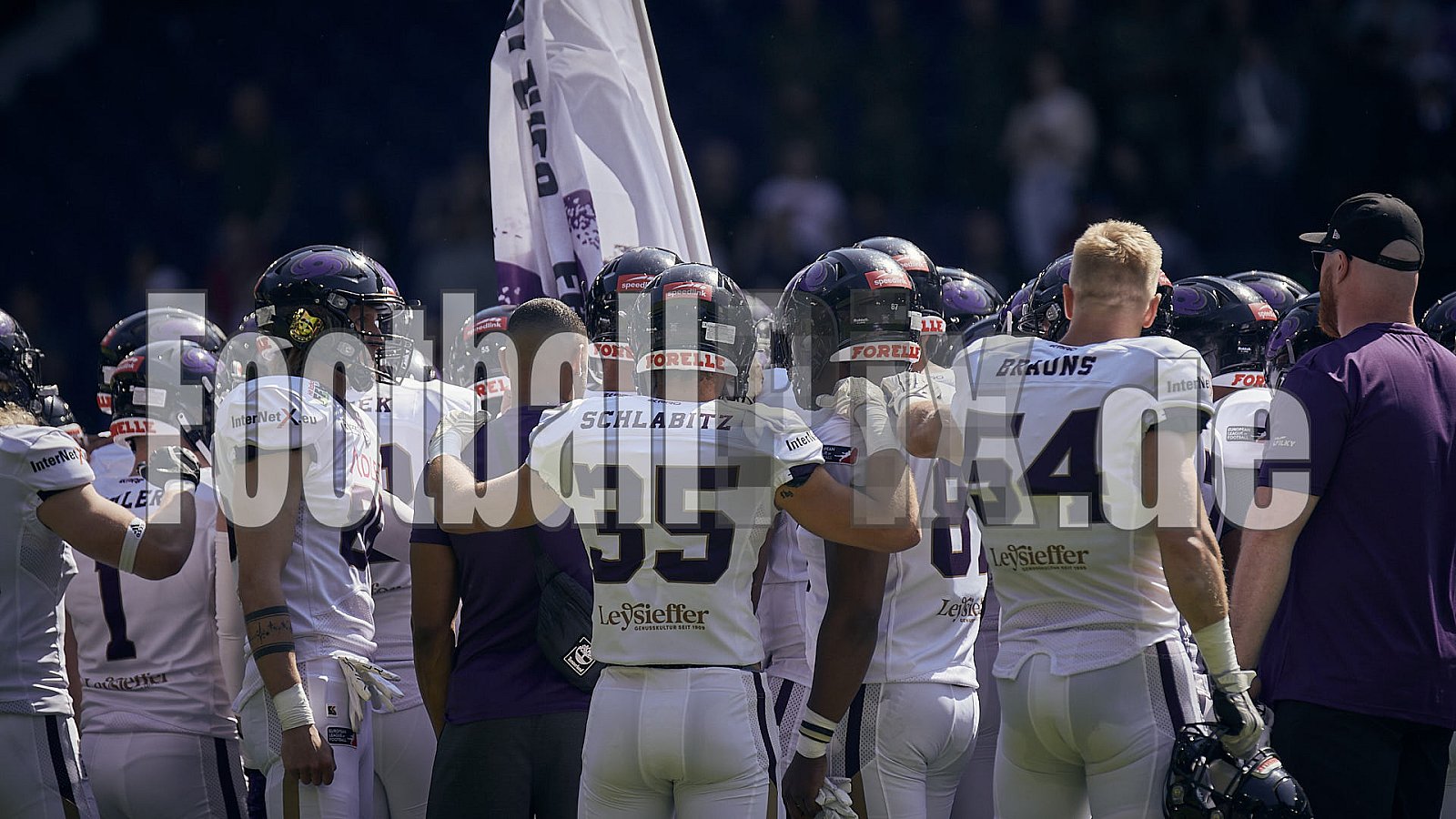 Die 1.Spielwoche der European League of Football (ELF) Season 2023 Rhein Fire vs. Frankfurt Galaxy  am 4.06.2023 im Stadion Schauinsland-Reisen-Arena, Margaretenstraße 5-7, 47055 Duisburg. Punkte Endstand 33 : 9. 
Bildnummer: 2023-06-04_0130 - ELF FrankfurtGalaxy@RheinFire
