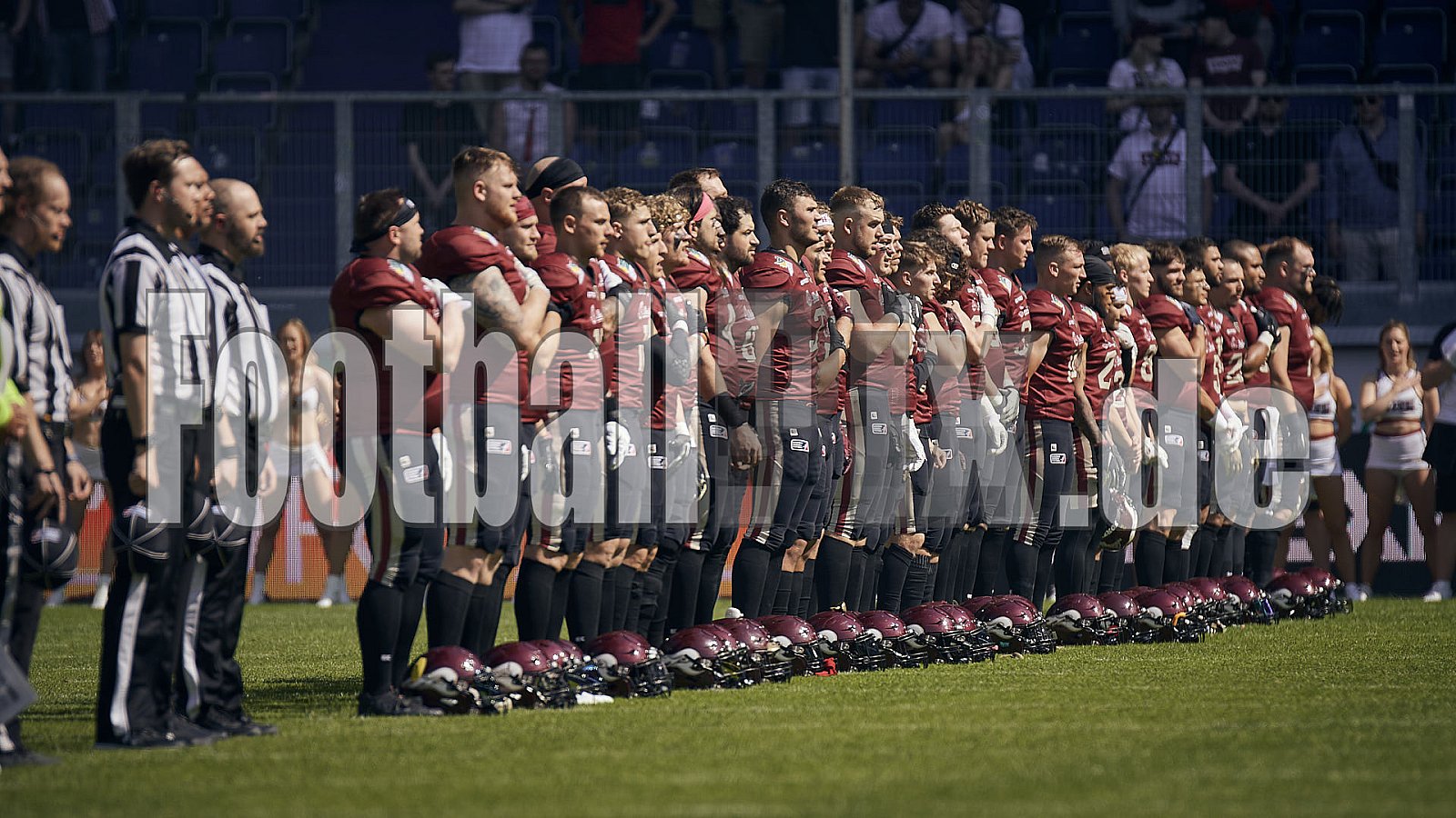 Die 1.Spielwoche der European League of Football (ELF) Season 2023 Rhein Fire vs. Frankfurt Galaxy  am 4.06.2023 im Stadion Schauinsland-Reisen-Arena, Margaretenstraße 5-7, 47055 Duisburg. Punkte Endstand 33 : 9. 
Bildnummer: 2023-06-04_0167 - ELF FrankfurtGalaxy@RheinFire