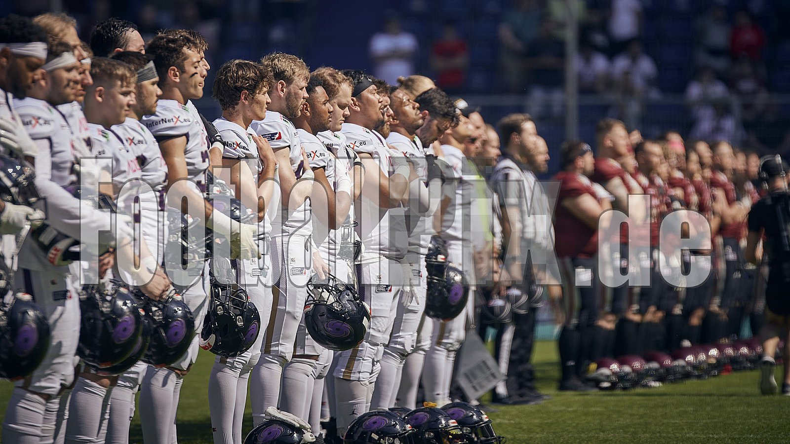 Die 1.Spielwoche der European League of Football (ELF) Season 2023 Rhein Fire vs. Frankfurt Galaxy  am 4.06.2023 im Stadion Schauinsland-Reisen-Arena, Margaretenstraße 5-7, 47055 Duisburg. Punkte Endstand 33 : 9. 
Bildnummer: 2023-06-04_0178 - ELF FrankfurtGalaxy@RheinFire