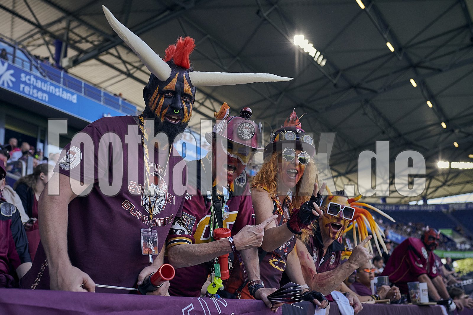 Die 1.Spielwoche der European League of Football (ELF) Season 2023 Rhein Fire vs. Frankfurt Galaxy  am 4.06.2023 im Stadion Schauinsland-Reisen-Arena, Margaretenstraße 5-7, 47055 Duisburg. Punkte Endstand 33 : 9. 
Bildnummer: 2023-06-04_0218 - ELF FrankfurtGalaxy@RheinFire