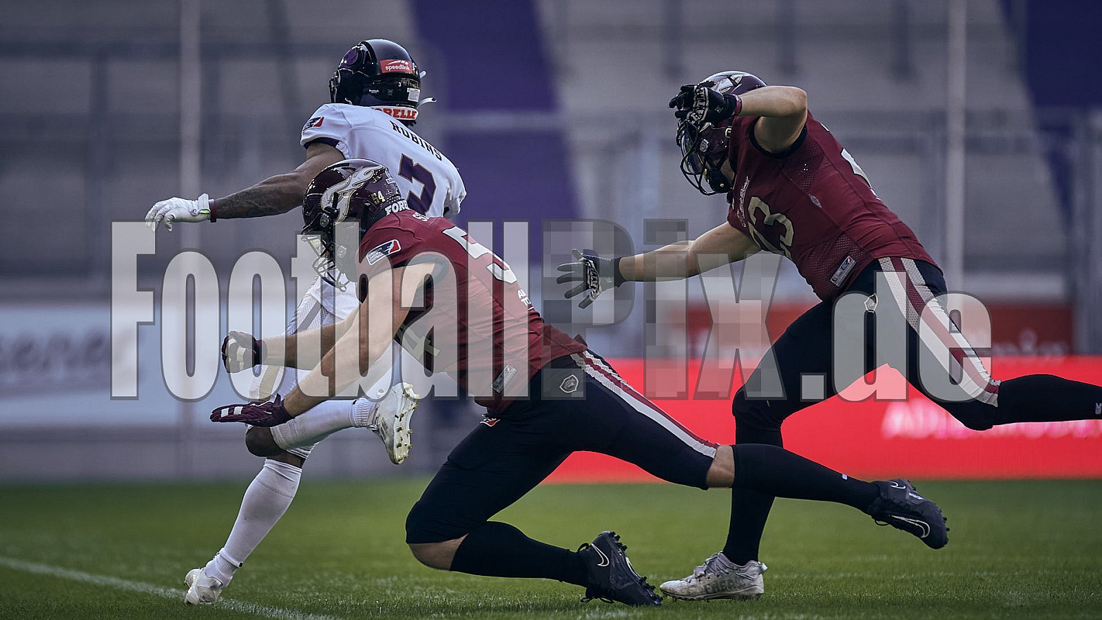 Die 1.Spielwoche der European League of Football (ELF) Season 2023 Rhein Fire vs. Frankfurt Galaxy  am 4.06.2023 im Stadion Schauinsland-Reisen-Arena, Margaretenstraße 5-7, 47055 Duisburg. Punkte Endstand 33 : 9. 
Bildnummer: 2023-06-04_0464 - ELF FrankfurtGalaxy@RheinFire