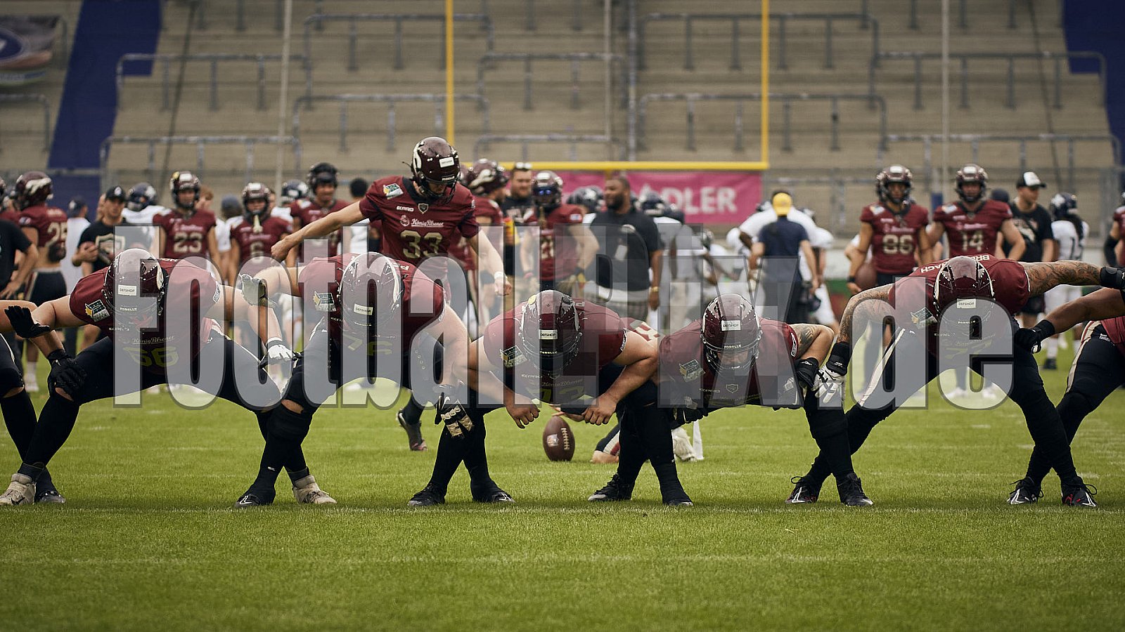 Die 3.Spielwoche der European League of Football (ELF) Season 2023 Rhein Fire vs. Paris Musketeers am 18.06.2023 im Stadion Schauinsland-Reisen-Arena, Margaretenstraße 5-7, 47055 Duisburg. Punkte Endstand 58 : 28. 
Bildnummer: 2023-06-18_0033 - ELF ParisMusketeers@RheinFire