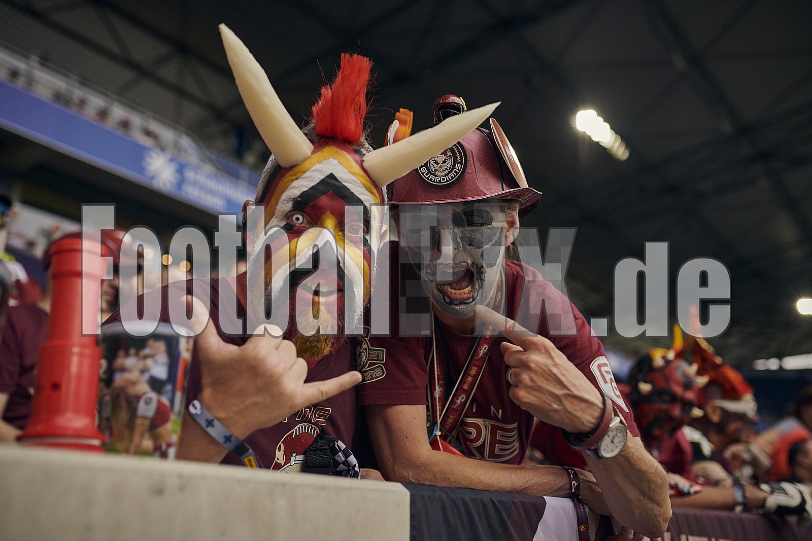 Die 3.Spielwoche der European League of Football (ELF) Season 2023 Rhein Fire vs. Paris Musketeers am 18.06.2023 im Stadion Schauinsland-Reisen-Arena, Margaretenstraße 5-7, 47055 Duisburg. Punkte Endstand 58 : 28. 
Bildnummer: 2023-06-18_0155 - ELF ParisMusketeers@RheinFire
