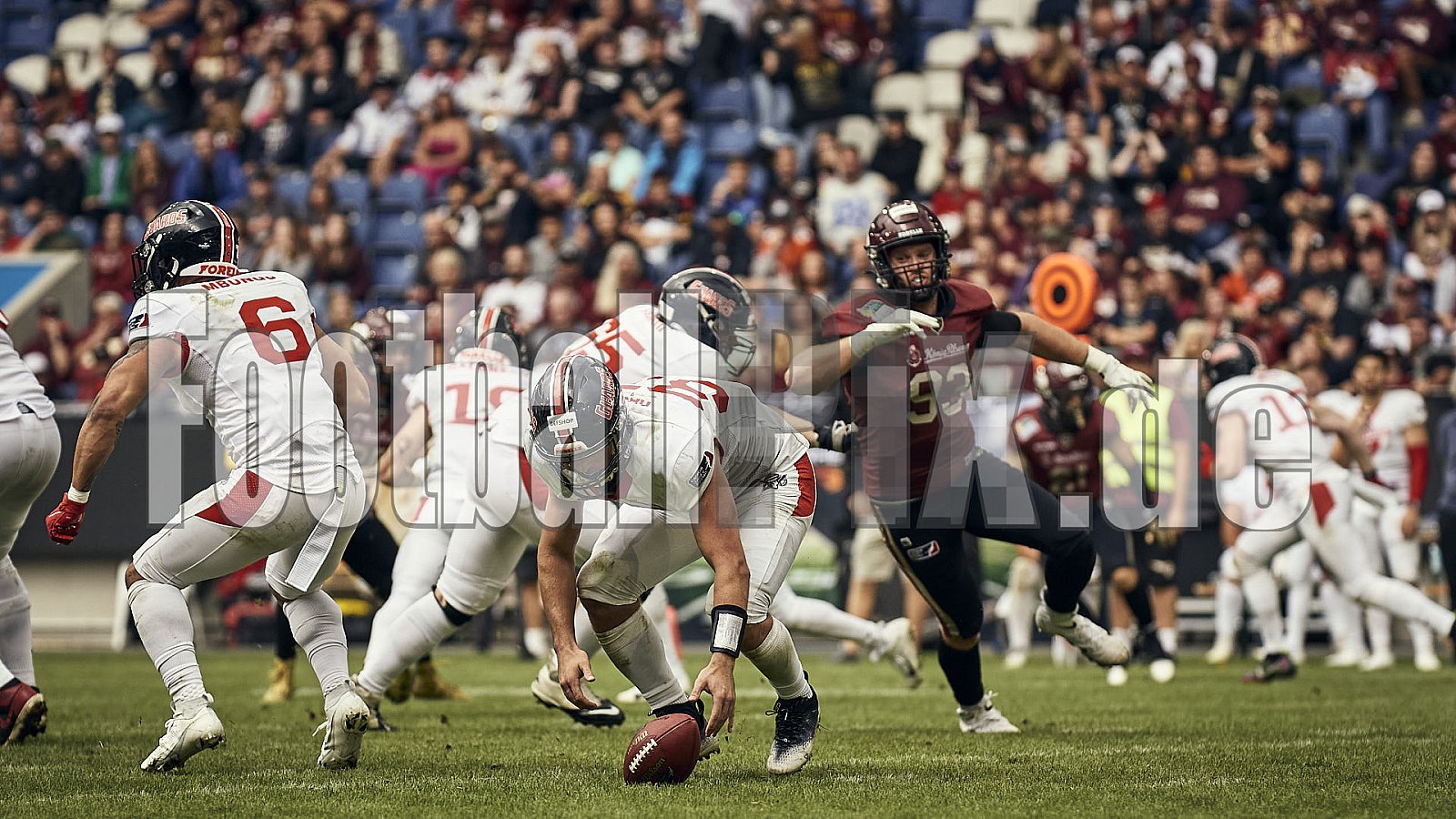 Die 5.Spielwoche der European League of Football (ELF) Season 2023 Rhein Fire vs Helvetic Guards am 1.07.2023 im Stadion Schauinsland-Reisen-Arena, Margaretenstraße 5-7, 47055 Duisburg. Punkte Endstand 51 : 0. 
Bildnummer: 2023-07-01_0674 - ELF HelveticGuards@RheinFire