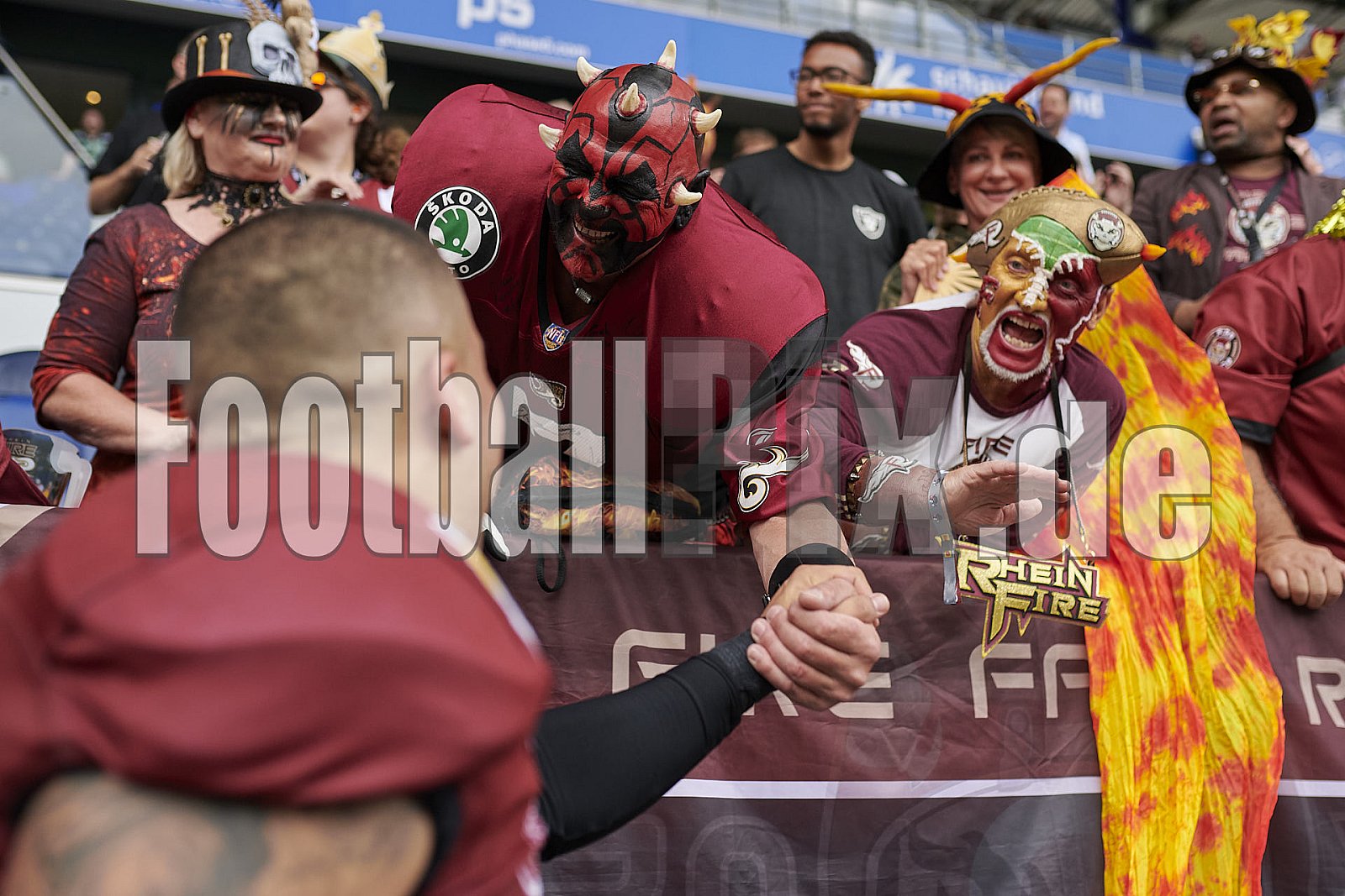 Die 5.Spielwoche der European League of Football (ELF) Season 2023 Rhein Fire vs Helvetic Guards am 1.07.2023 im Stadion Schauinsland-Reisen-Arena, Margaretenstraße 5-7, 47055 Duisburg. Punkte Endstand 51 : 0. 
Bildnummer: 2023-07-01_0780 - ELF HelveticGuards@RheinFire