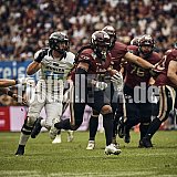 Die 6.Spielwoche der European League of Football (ELF) Season 2023 Rhein Fire vs. Munich Ravens am 09.07.2023 im Stadion Schauinsland-Reisen-Arena, Margaretenstraße 5-7, 47055 Duisburg. Punkte Endstand 39 : 25. 
Bildnummer: 2023-07-09_0777 - ELF MunichRavens@RheinFire