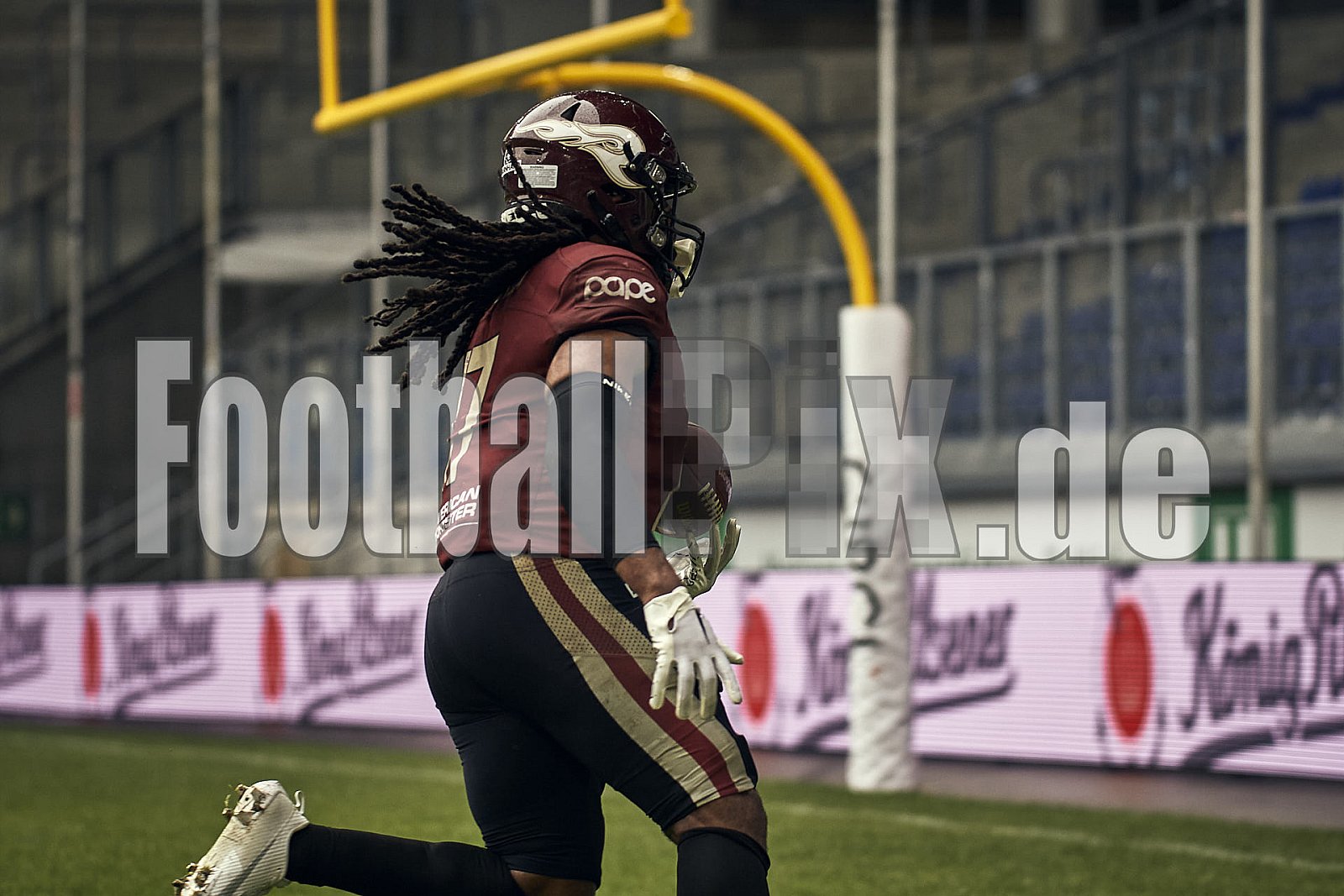 Die 6.Spielwoche der European League of Football (ELF) Season 2023 Rhein Fire vs. Munich Ravens am 09.07.2023 im Stadion Schauinsland-Reisen-Arena, Margaretenstraße 5-7, 47055 Duisburg. Punkte Endstand 39 : 25. 
Bildnummer: 2023-07-09_0789 - ELF MunichRavens@RheinFire