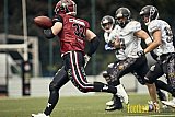AFCV Landesliga NRW Season 2023 Iserlohn Titans vs. Lüdenscheid Lightnings am 5.08.2023 im Stadion inceptum-Stadion am Seilersee, Seeuferstraße 26, 58636 Iserlohn. Punkte Endstand 18 : 28. 
Bildnummer: 2023-08-05_0127 - IserlohnTitansVsLuedenscheidLightnings