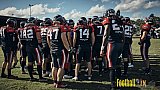 Ligaspiel der GFL2 Season 2023 Düsseldorf Panther vs. Oldenburg Knights am 12.08.2023 im Stadion VfL Benrath, Karl-Hohmann-Straße 70, 40597 Düsseldorf. Punkte Endstand 6 : 8.
Bildnummer: 2023-08-12_0045 - DPantherVsOldenburgKnights