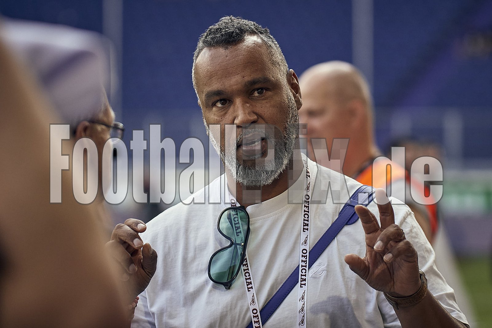 Das Halbfinale der European League of Football (ELF) Season 2023 Rhein Fire vs. Frankfurt Galaxy am 17.09.2023 im Stadion Schauinsland-Reisen-Arena, Margaretenstraße 5-7, 47055 Duisburg. Punkte Endstand 42 : 23. 
Bildnummer: 2023-09-17_0103 - FrankfurtGalaxy@RheinFire