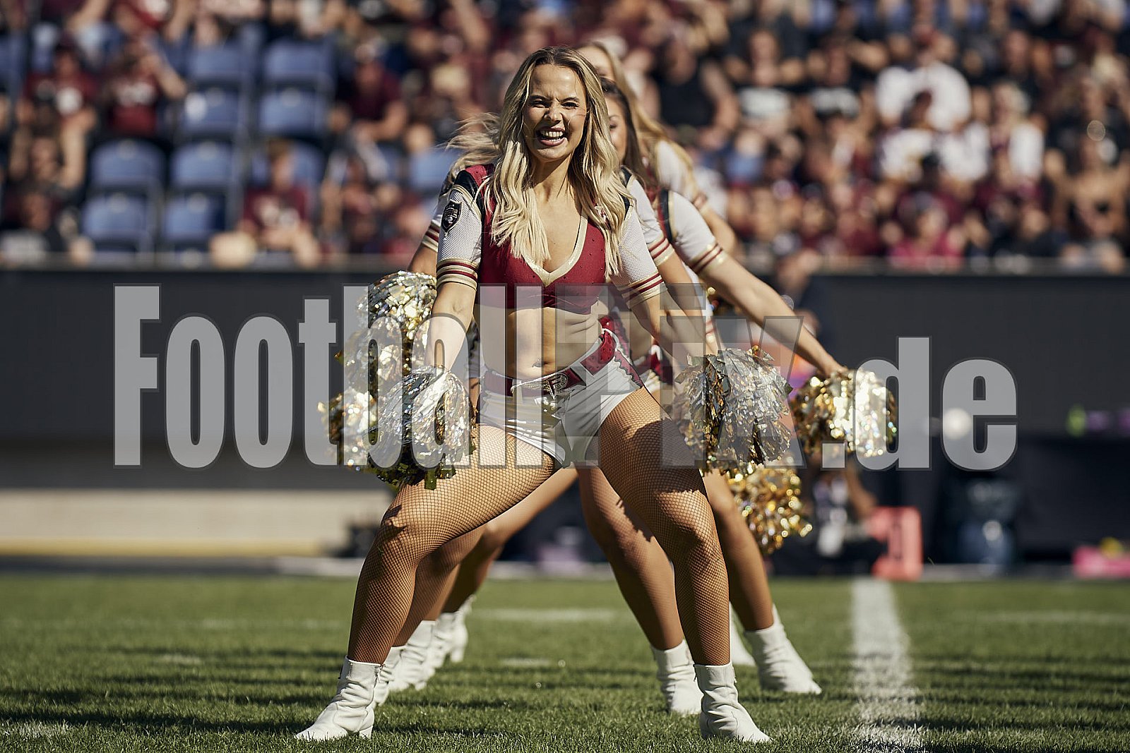 Das Halbfinale der European League of Football (ELF) Season 2023 Rhein Fire vs. Frankfurt Galaxy am 17.09.2023 im Stadion Schauinsland-Reisen-Arena, Margaretenstraße 5-7, 47055 Duisburg. Punkte Endstand 42 : 23. 
Bildnummer: 2023-09-17_0199 - FrankfurtGalaxy@RheinFire