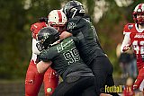 AFCV Verbandsliga Season 2024 Rheine Raptors vs. Gelsenkirchen Devils am 28.04.2024 im Jahnstadion, Schützenstraße, 48429 Rheine, Punkte Endstand 28 : 31.
[Bildnummer: 2024-04-28_0653] - RheineRaptorsVsGelsenkirchenDevils