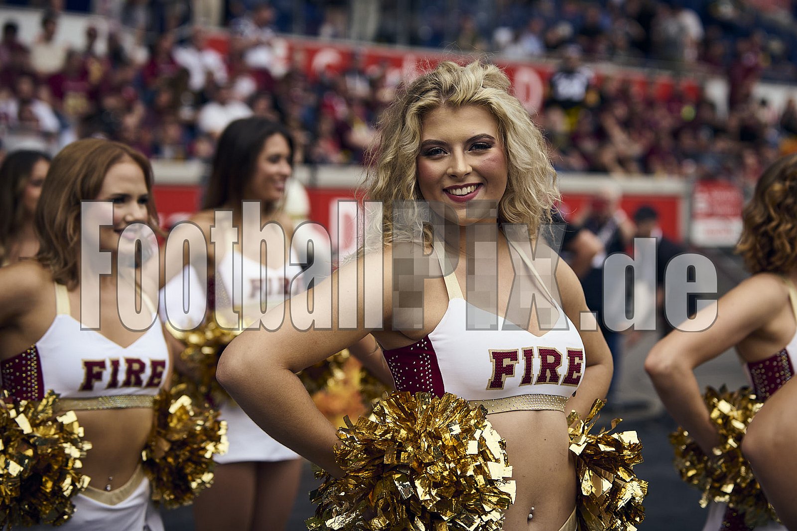 13.Spielwoche der European League of Football (ELF) Season 2024 Berlin Thunder at Rhein Fire am 18.08.2024 im Stadion . Spiel Endstand 14 : 47. Bildnummer: 2024-08-18_0088 - Elf BerlinThunderAtRheinFire