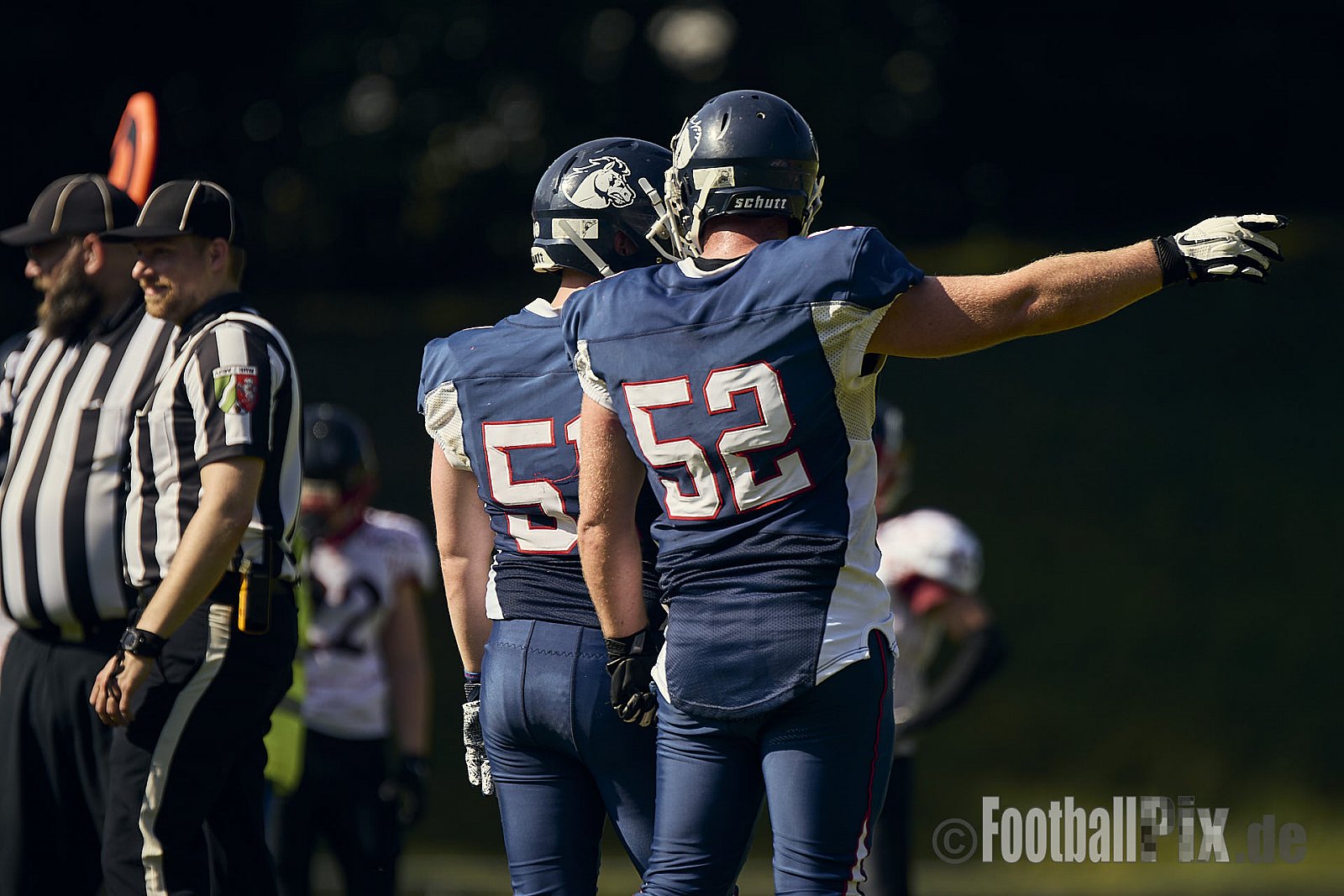 AFCV Verbandsliga NRW Season 2024 Recklinghausen Chargers vs. Siegen Sentinels am 24.08.2024 im Stadion Hohenhorst, Recklinghausen, Punkte Endstand 4 : 7.
[Bildnummer: 2024-08-24_0316] - RecklinghausenChargersVsSiegenSentinels