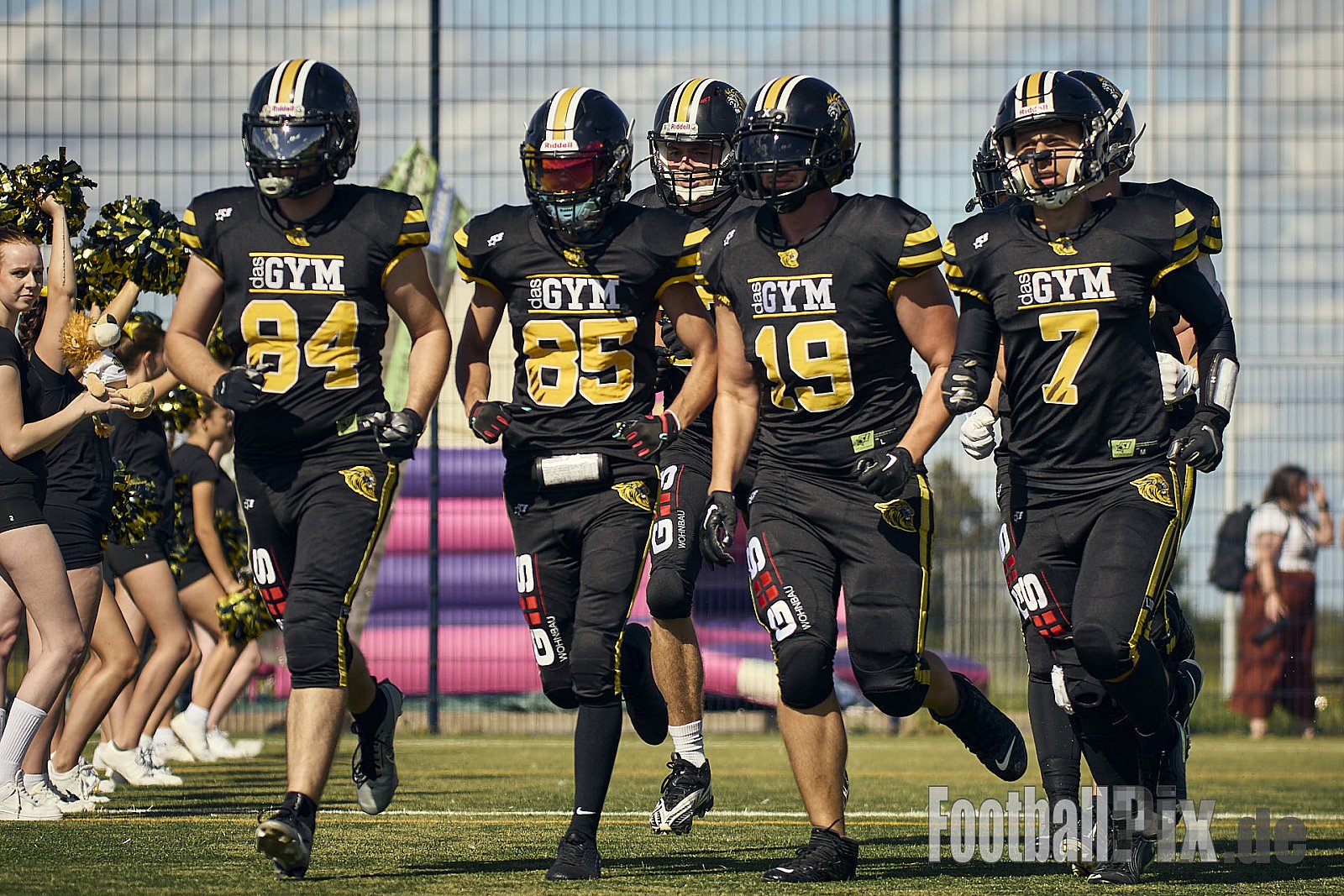 AFCV Landesliga NRW Season 2024 Euskirchen Lions vs. Herne Black Barons am 08.09.2024 im Stadion Sportanlage Stotzheim, Gertrudenhof, Stotzheim, 53879 Euskirchen, Punkte Endstand 51 : 0.
[Bildnummer: 2024-09-08_0023] - EuskirchenLionsVsHerneBlackBarons