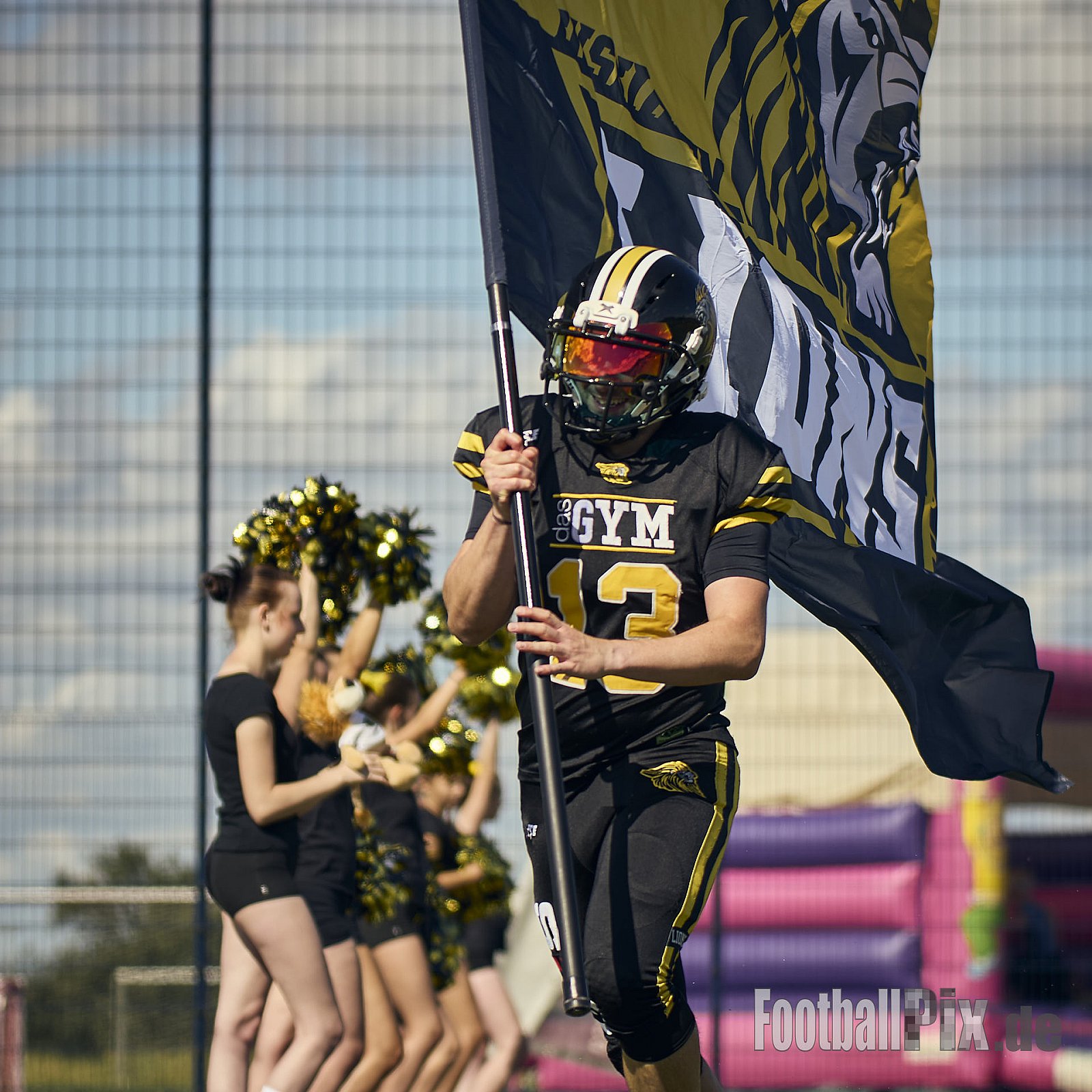 AFCV Landesliga NRW Season 2024 Euskirchen Lions vs. Herne Black Barons am 08.09.2024 im Stadion Sportanlage Stotzheim, Gertrudenhof, Stotzheim, 53879 Euskirchen, Punkte Endstand 51 : 0.
[Bildnummer: 2024-09-08_0059] - EuskirchenLionsVsHerneBlackBarons