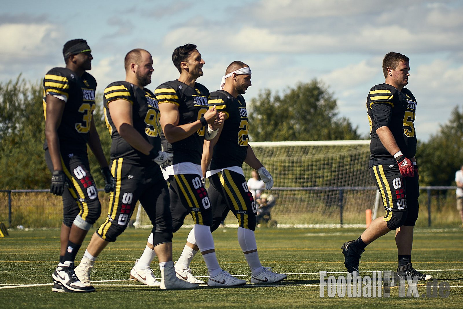 AFCV Landesliga NRW Season 2024 Euskirchen Lions vs. Herne Black Barons am 08.09.2024 im Stadion Sportanlage Stotzheim, Gertrudenhof, Stotzheim, 53879 Euskirchen, Punkte Endstand 51 : 0.
[Bildnummer: 2024-09-08_0077] - EuskirchenLionsVsHerneBlackBarons