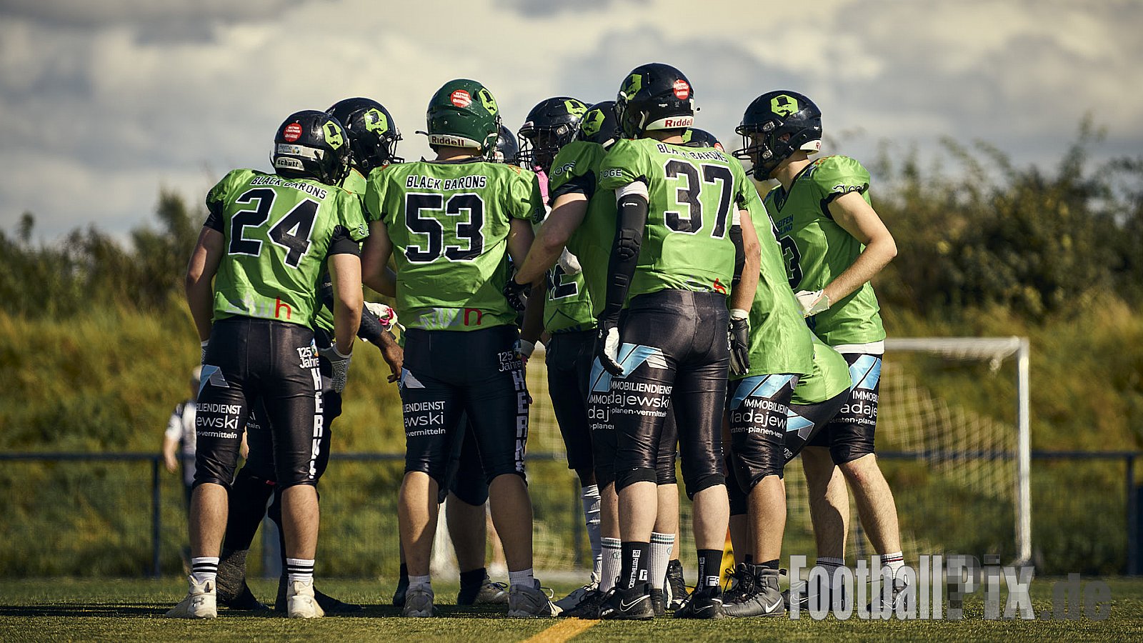 AFCV Landesliga NRW Season 2024 Euskirchen Lions vs. Herne Black Barons am 08.09.2024 im Stadion Sportanlage Stotzheim, Gertrudenhof, Stotzheim, 53879 Euskirchen, Punkte Endstand 51 : 0.
[Bildnummer: 2024-09-08_0096] - EuskirchenLionsVsHerneBlackBarons
