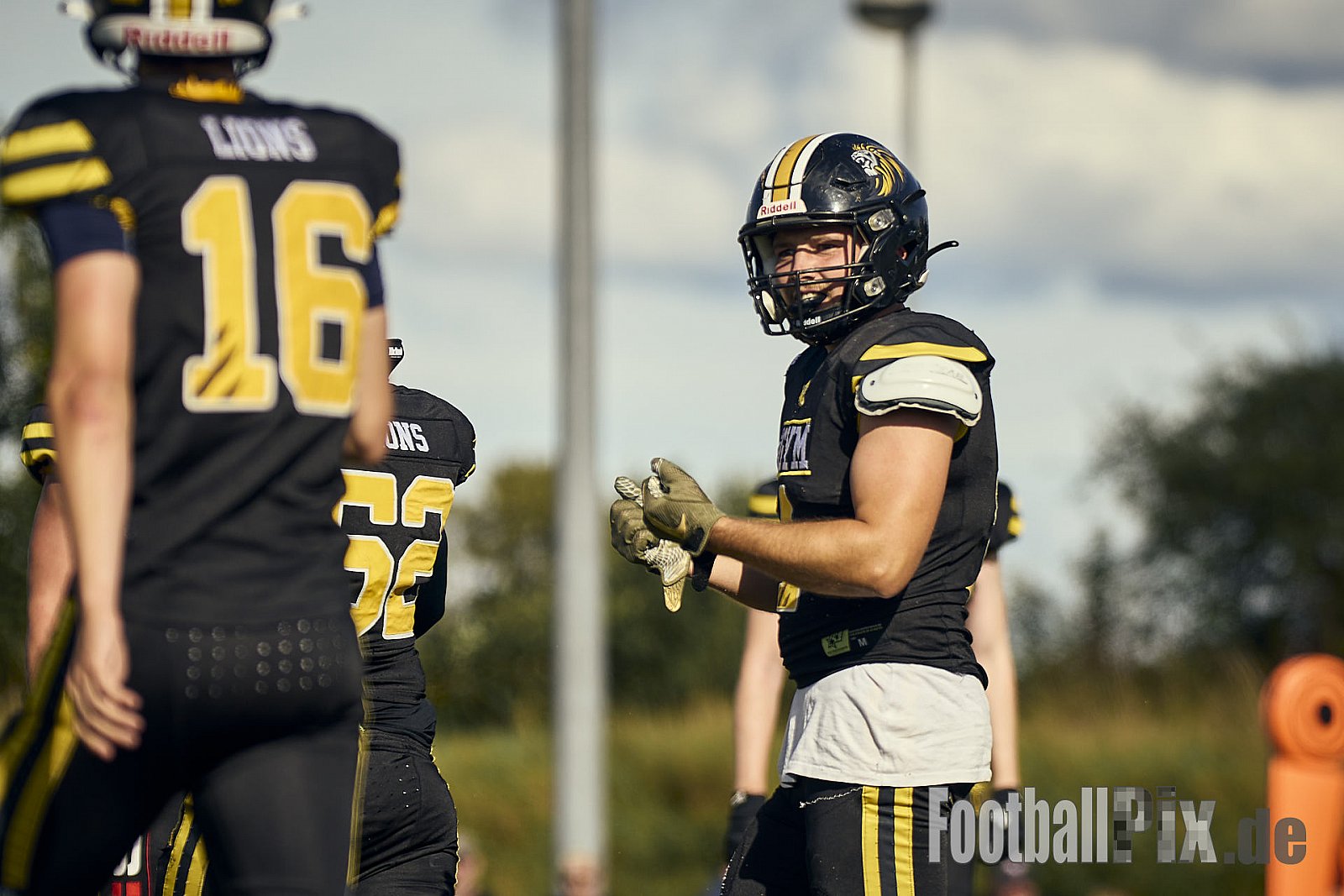 AFCV Landesliga NRW Season 2024 Euskirchen Lions vs. Herne Black Barons am 08.09.2024 im Stadion Sportanlage Stotzheim, Gertrudenhof, Stotzheim, 53879 Euskirchen, Punkte Endstand 51 : 0.
[Bildnummer: 2024-09-08_0547] - EuskirchenLionsVsHerneBlackBarons