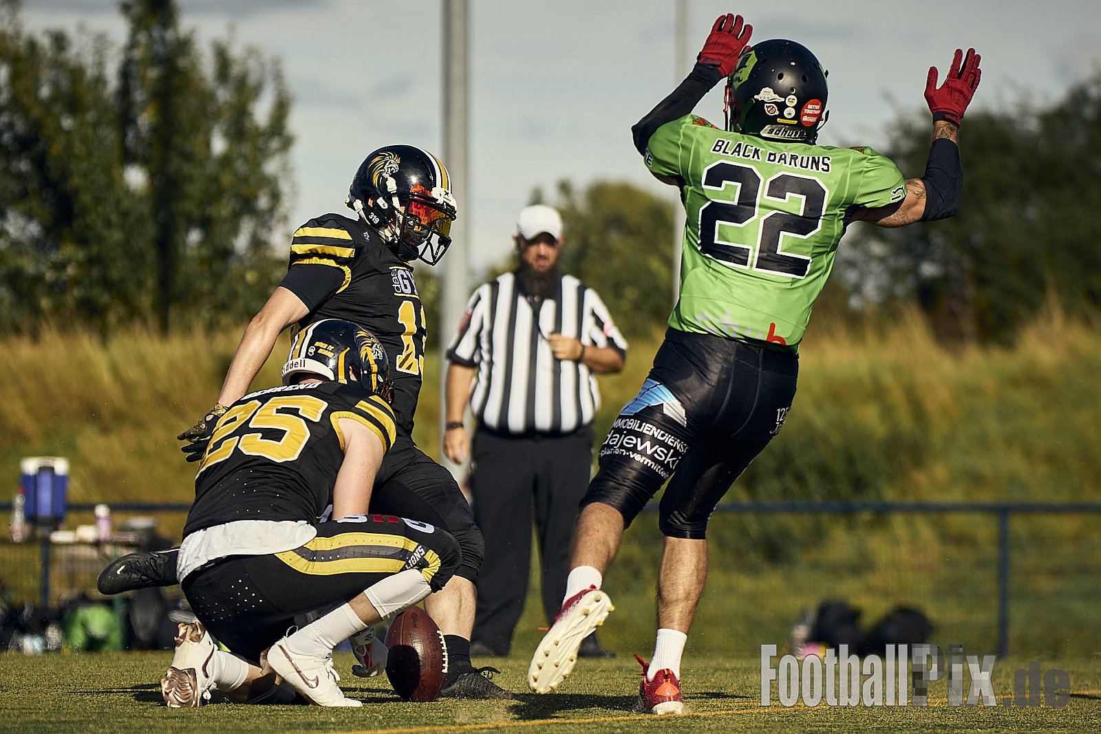 AFCV Landesliga NRW Season 2024 Euskirchen Lions vs. Herne Black Barons am 08.09.2024 im Stadion Sportanlage Stotzheim, Gertrudenhof, Stotzheim, 53879 Euskirchen, Punkte Endstand 51 : 0.
[Bildnummer: 2024-09-08_0655] - EuskirchenLionsVsHerneBlackBarons