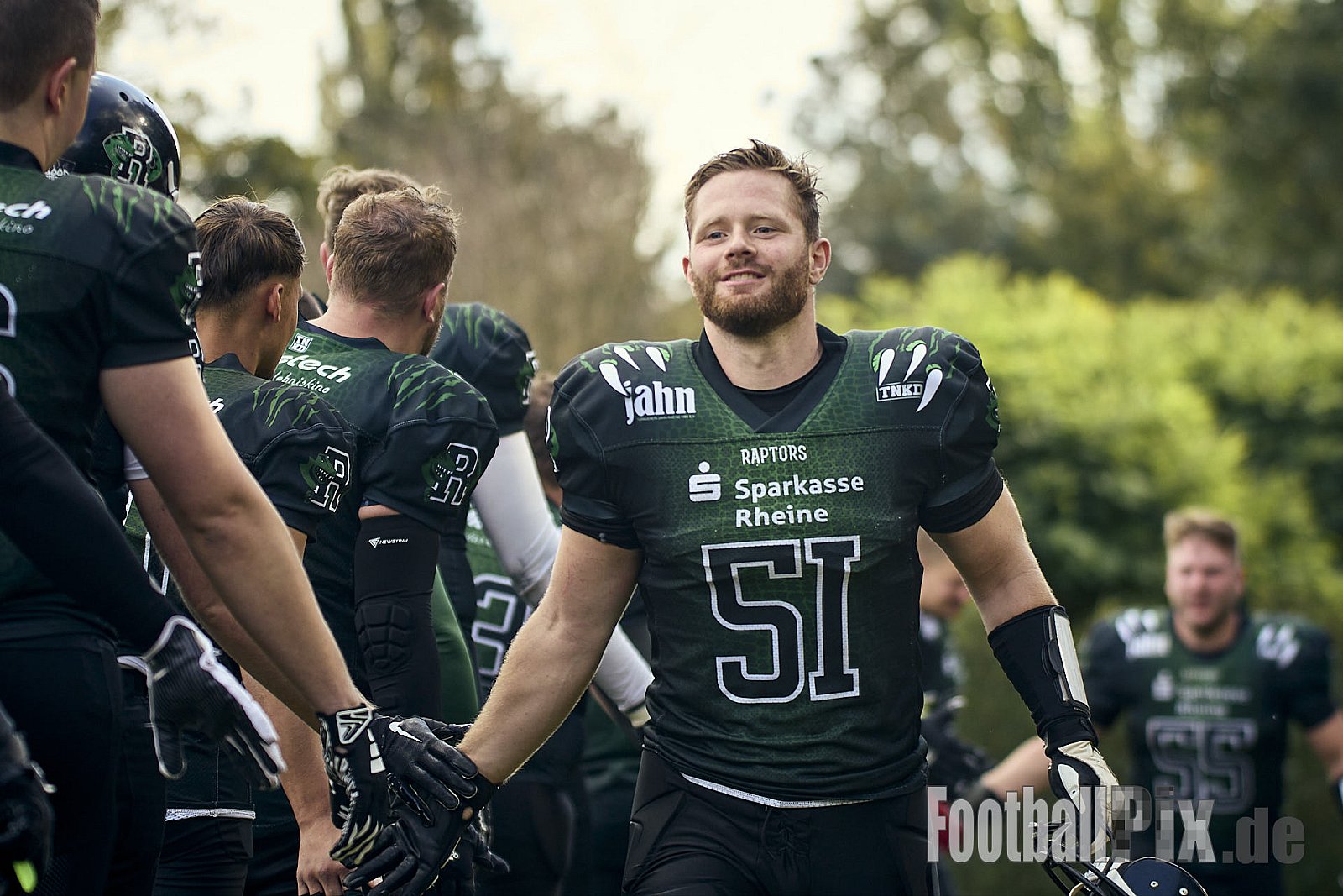 AFCV VL NRW | Rheine Raptors vs. Lippstadt Eagles | 29.09.2024 | Jahnstadion, Schützenstraße, Südesch, Eschendorf, Rheine, Kreis Steinfurt, North Rhine-Westphalia, 48429, Germany | Punkte Endstand 03 : 14 | Bildnummer: 2024-09-29_0017 - RheineRaptorsVsLippstadtEagles