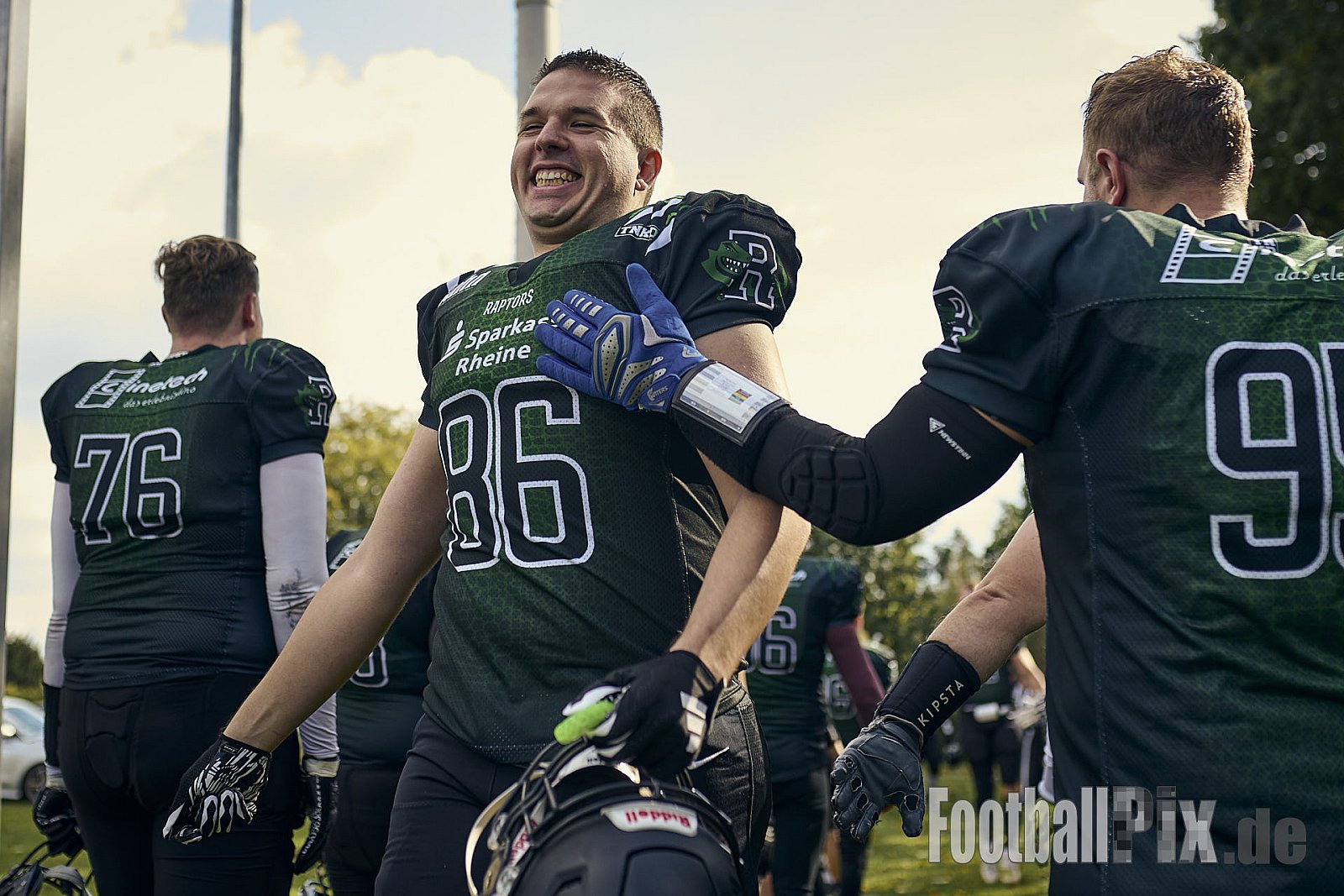 AFCV VL NRW | Rheine Raptors vs. Lippstadt Eagles | 29.09.2024 | Jahnstadion, Schützenstraße, Südesch, Eschendorf, Rheine, Kreis Steinfurt, North Rhine-Westphalia, 48429, Germany | Punkte Endstand 03 : 14 | Bildnummer: 2024-09-29_0026 - RheineRaptorsVsLippstadtEagles