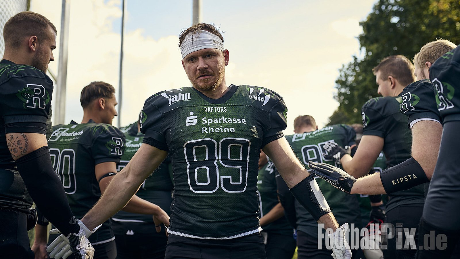 AFCV VL NRW | Rheine Raptors vs. Lippstadt Eagles | 29.09.2024 | Jahnstadion, Schützenstraße, Südesch, Eschendorf, Rheine, Kreis Steinfurt, North Rhine-Westphalia, 48429, Germany | Punkte Endstand 03 : 14 | Bildnummer: 2024-09-29_0029 - RheineRaptorsVsLippstadtEagles