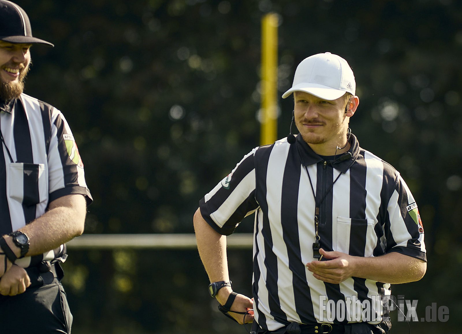AFCV VL NRW | Rheine Raptors vs. Lippstadt Eagles | 29.09.2024 | Jahnstadion, Schützenstraße, Südesch, Eschendorf, Rheine, Kreis Steinfurt, North Rhine-Westphalia, 48429, Germany | Punkte Endstand 03 : 14 | Bildnummer: 2024-09-29_0111 - RheineRaptorsVsLippstadtEagles
