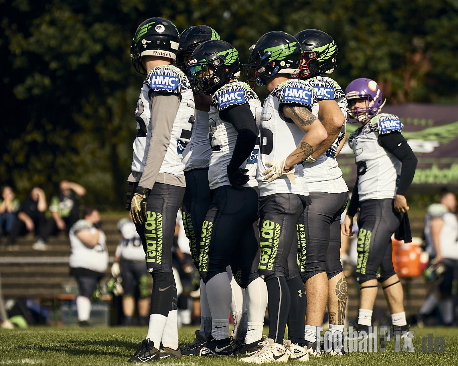 AFCV VL NRW | Rheine Raptors vs. Lippstadt Eagles | 29.09.2024 | Jahnstadion, Schützenstraße, Südesch, Eschendorf, Rheine, Kreis Steinfurt, North Rhine-Westphalia, 48429, Germany | Punkte Endstand 03 : 14 | Bildnummer: 2024-09-29_0130 - RheineRaptorsVsLippstadtEagles