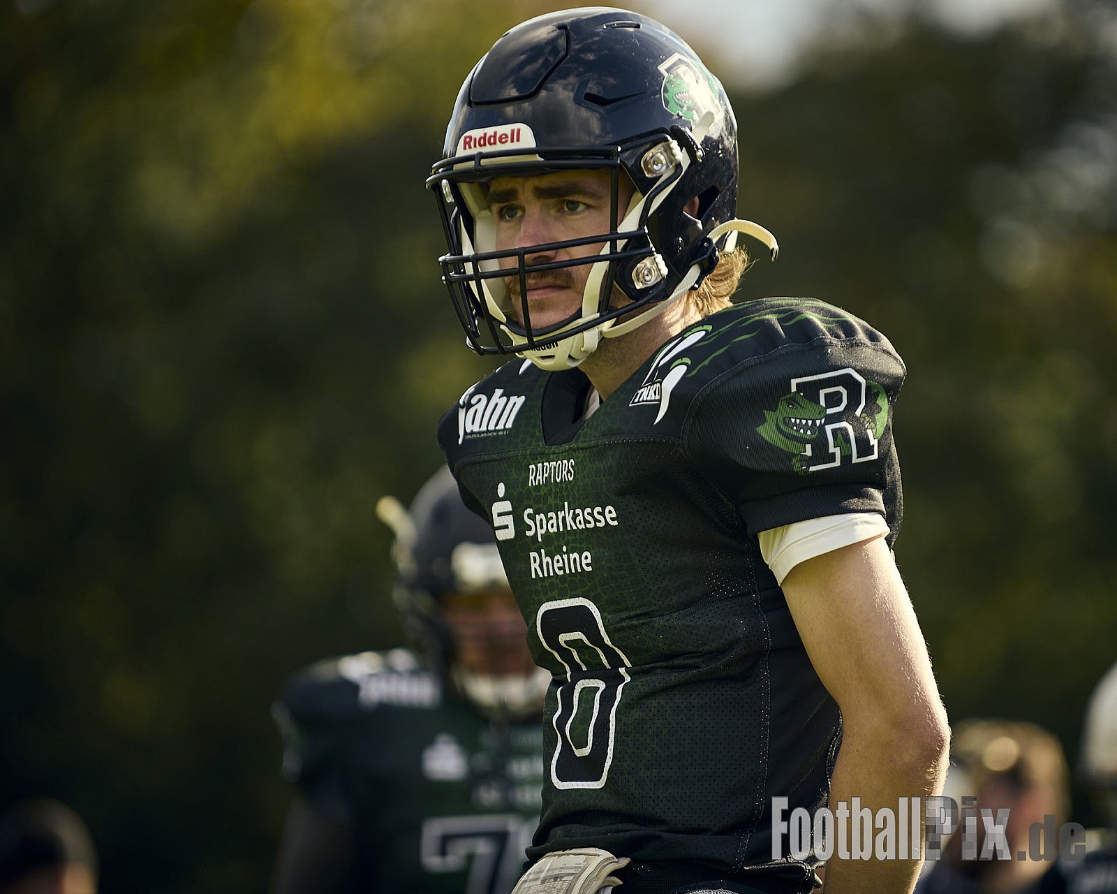 AFCV VL NRW | Rheine Raptors vs. Lippstadt Eagles | 29.09.2024 | Jahnstadion, Schützenstraße, Südesch, Eschendorf, Rheine, Kreis Steinfurt, North Rhine-Westphalia, 48429, Germany | Punkte Endstand 03 : 14 | Bildnummer: 2024-09-29_0207 - RheineRaptorsVsLippstadtEagles